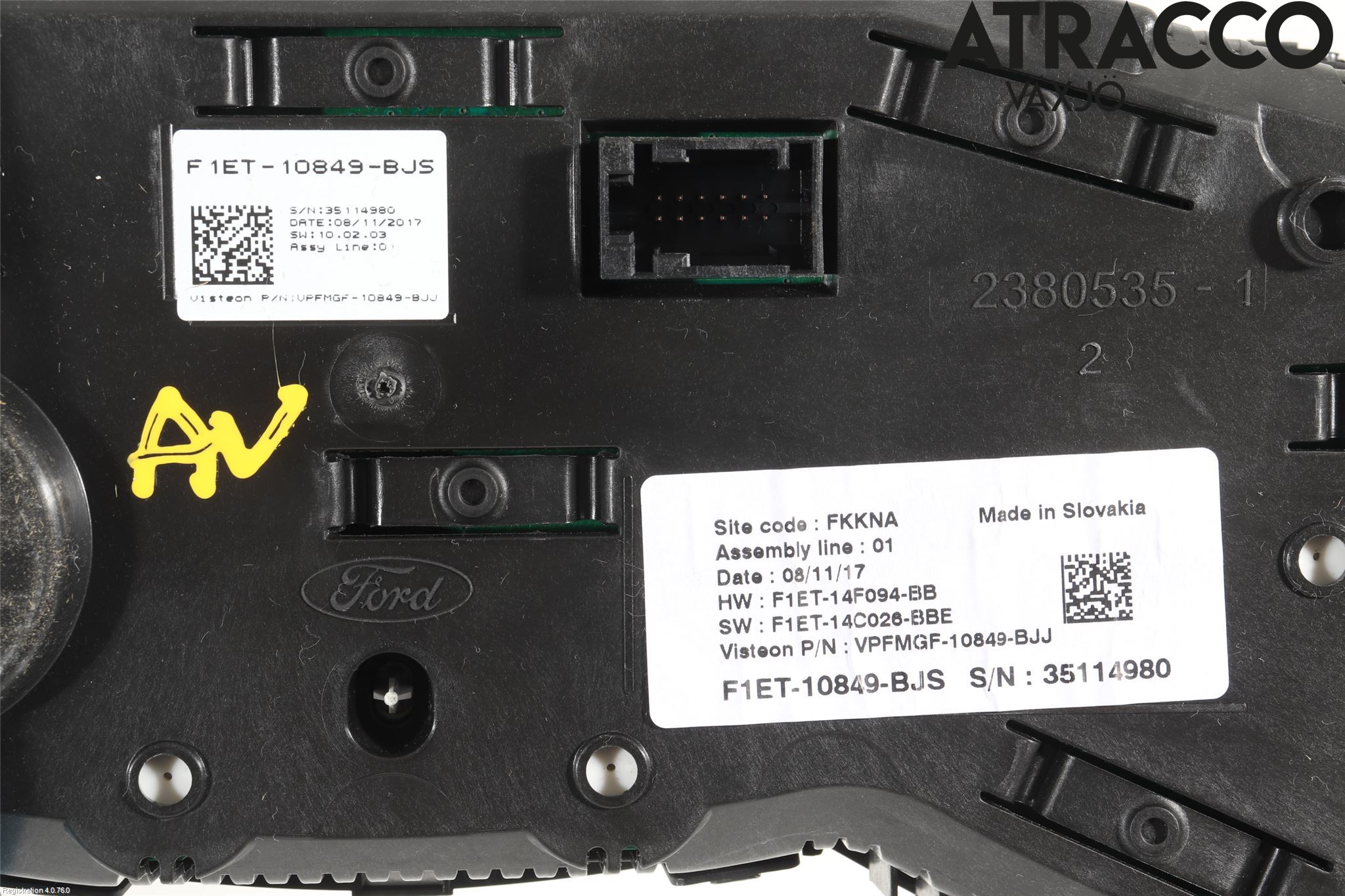 Ford FOCUS 15-18 Instr Kombinert