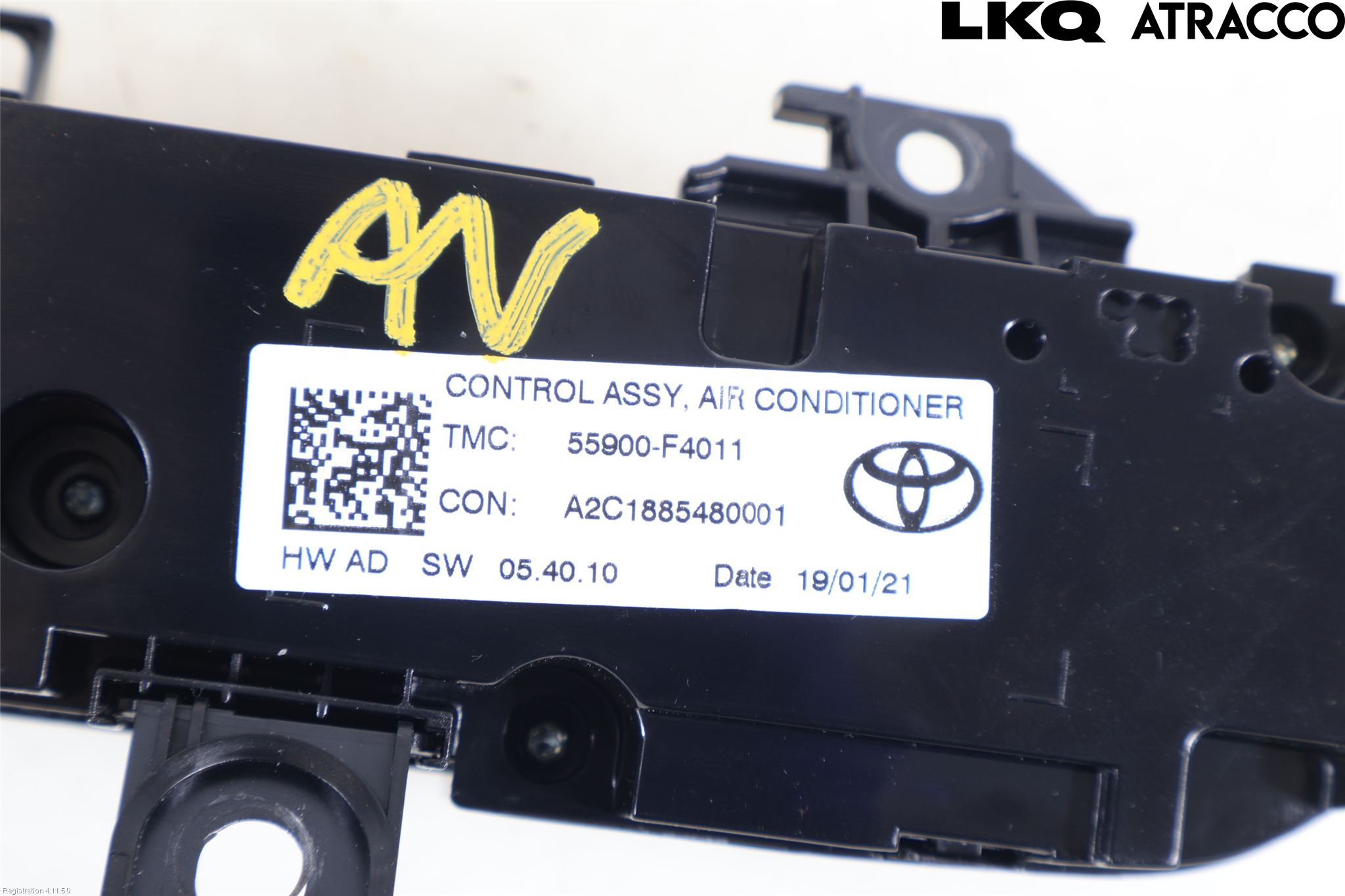 Toyota C-HR 16-23 Varme Ac Betjening-Display