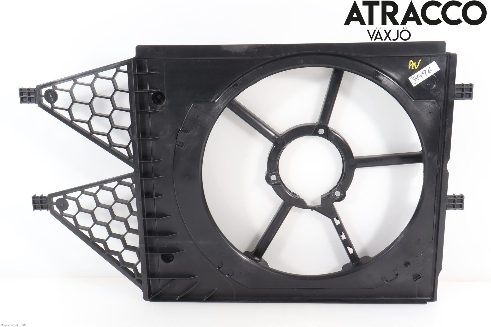 Skoda FABIA 07-14 Kjølevifte-Radiator Hus-Kåpe