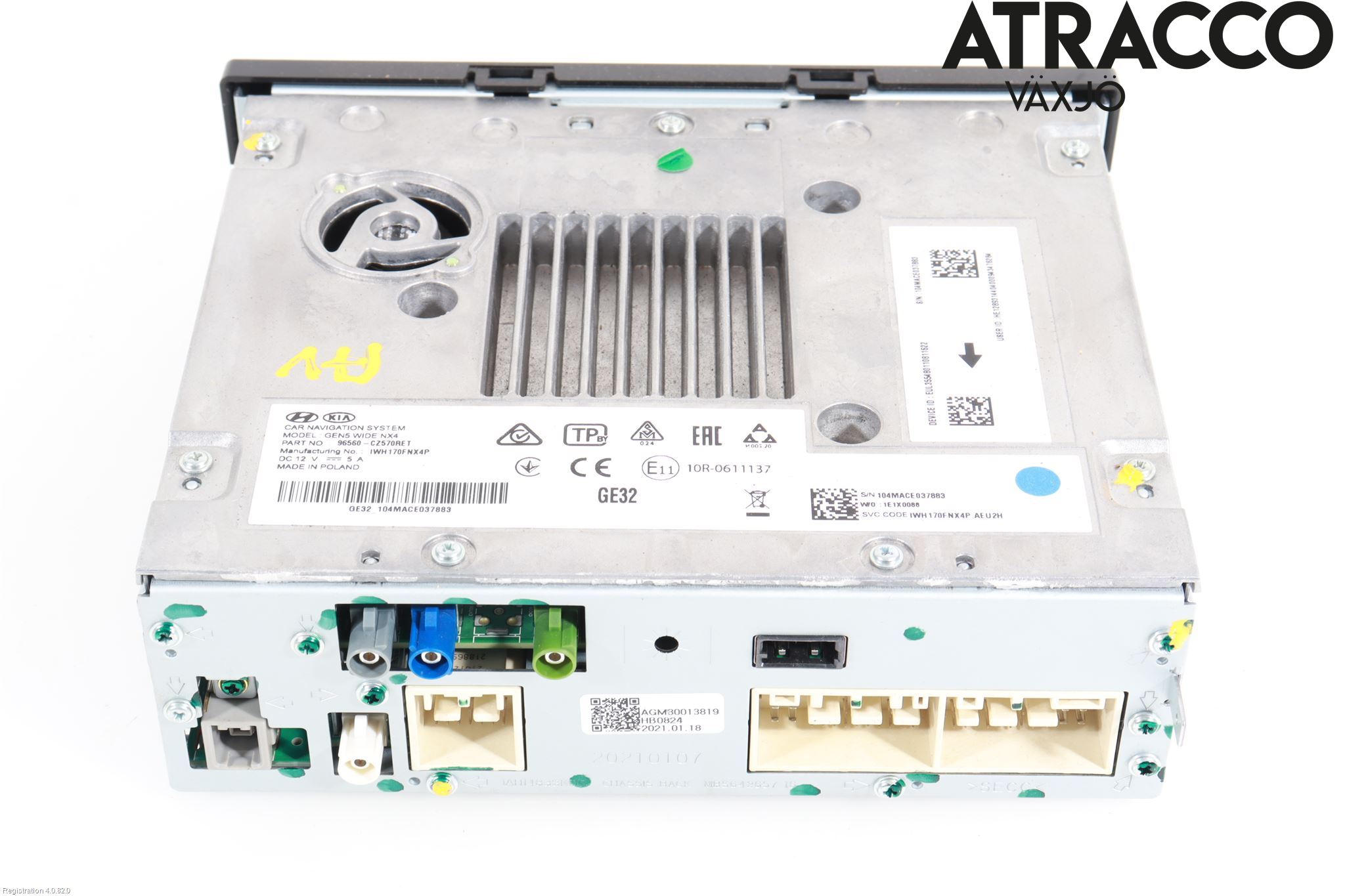 Hyundai TUCSON 05- Stereo Radio Med Cd
