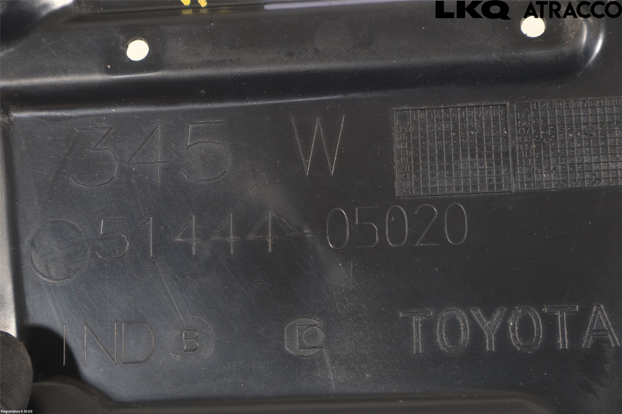 Toyota AURIS 13-19 Bunnplate U Motor-Gear-Dørk