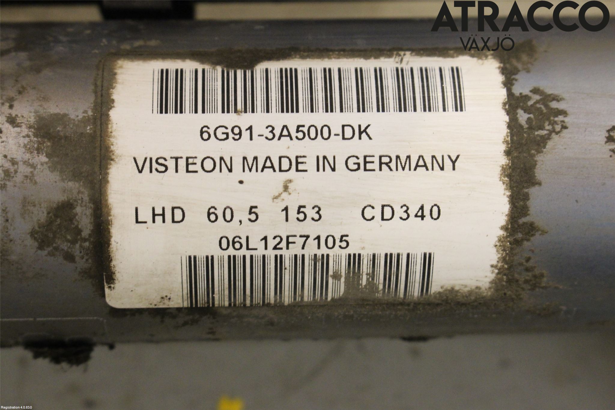 Ford S-MAX 06-15 Servo Snekke - Tannstang