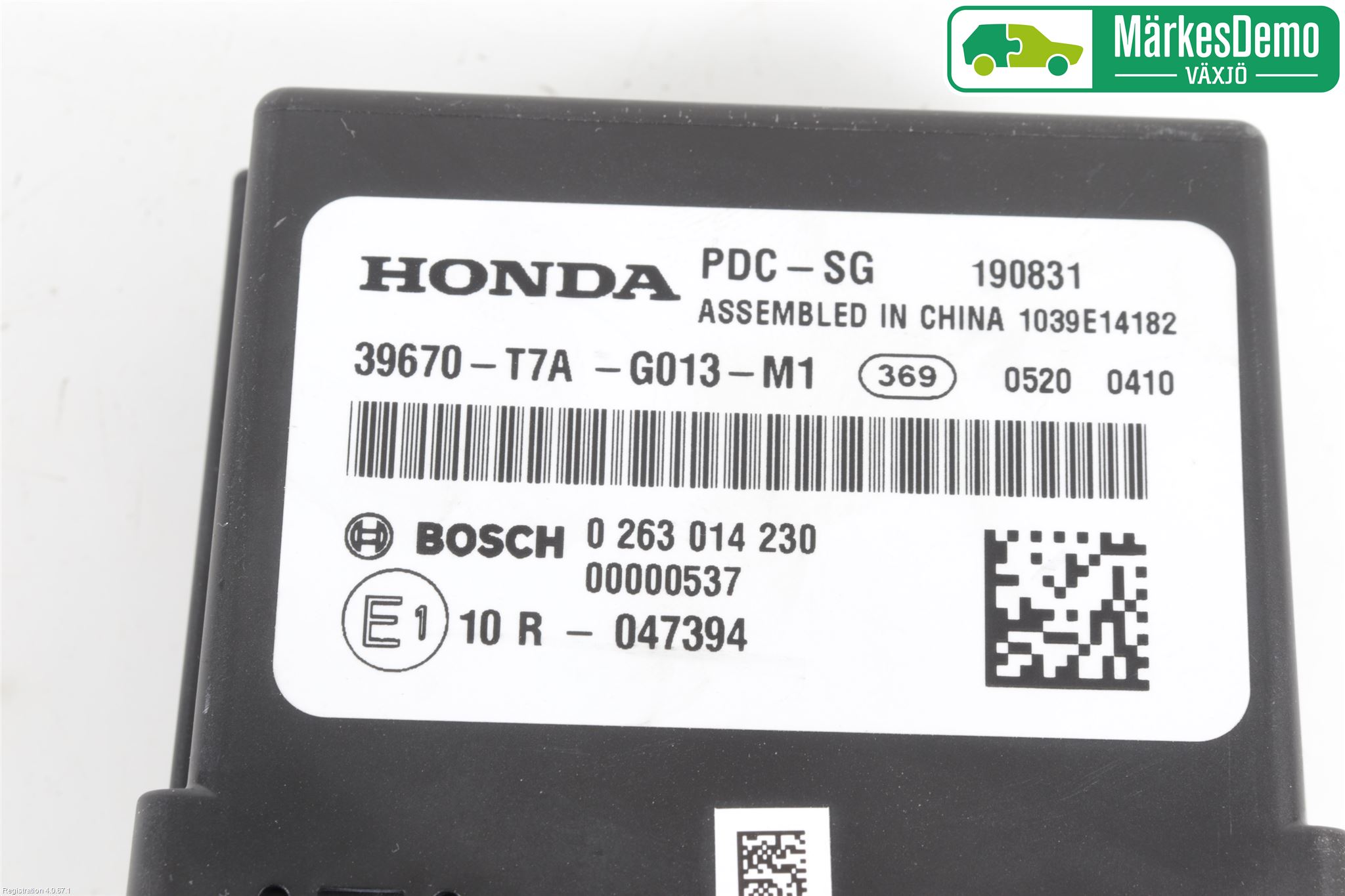 Honda HR-V 15-21 Styreenhet Parkering