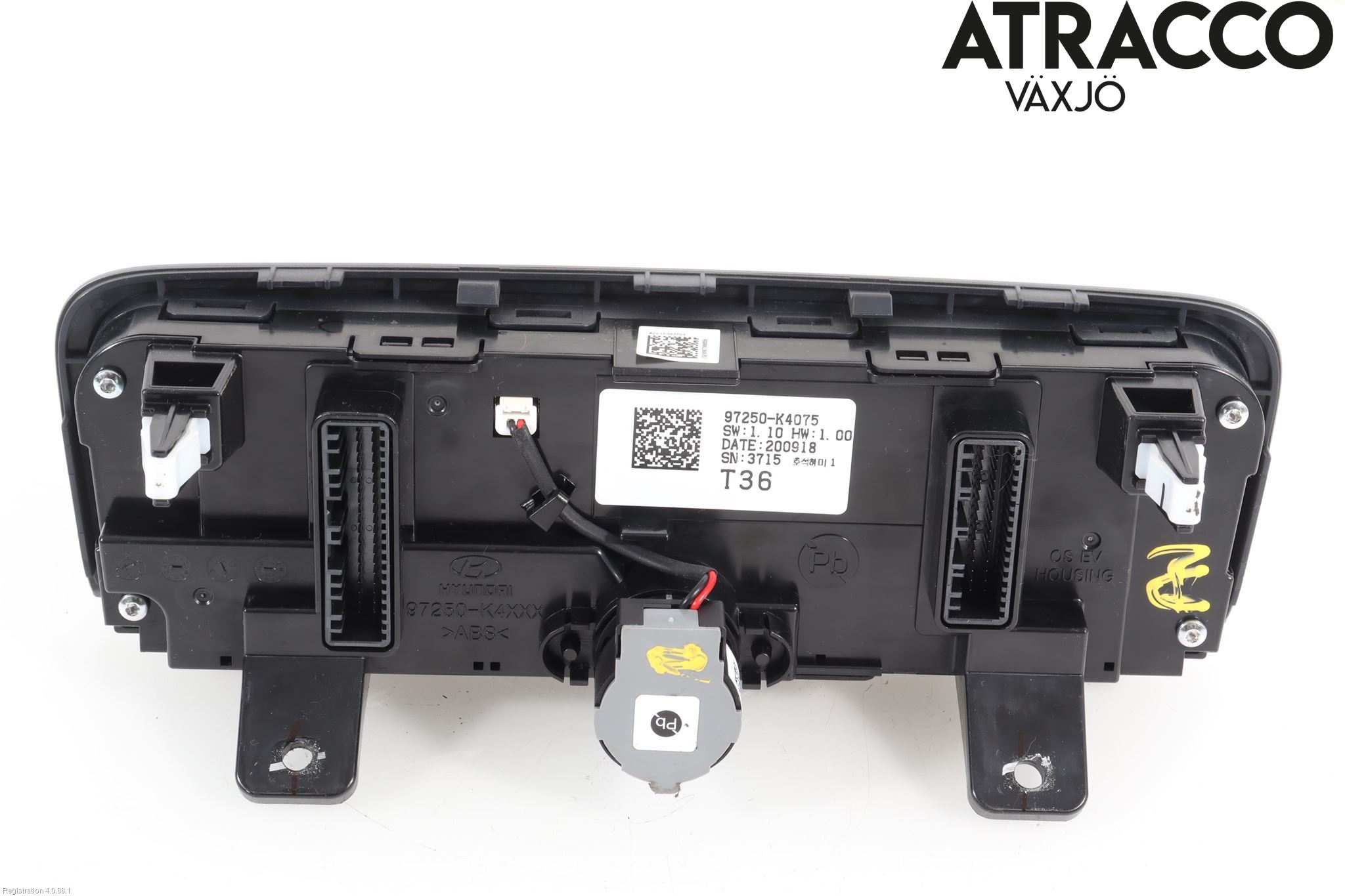 Hyundai KONA/ELECTRIC OS 18-23 Varme Ac Betjening-Display