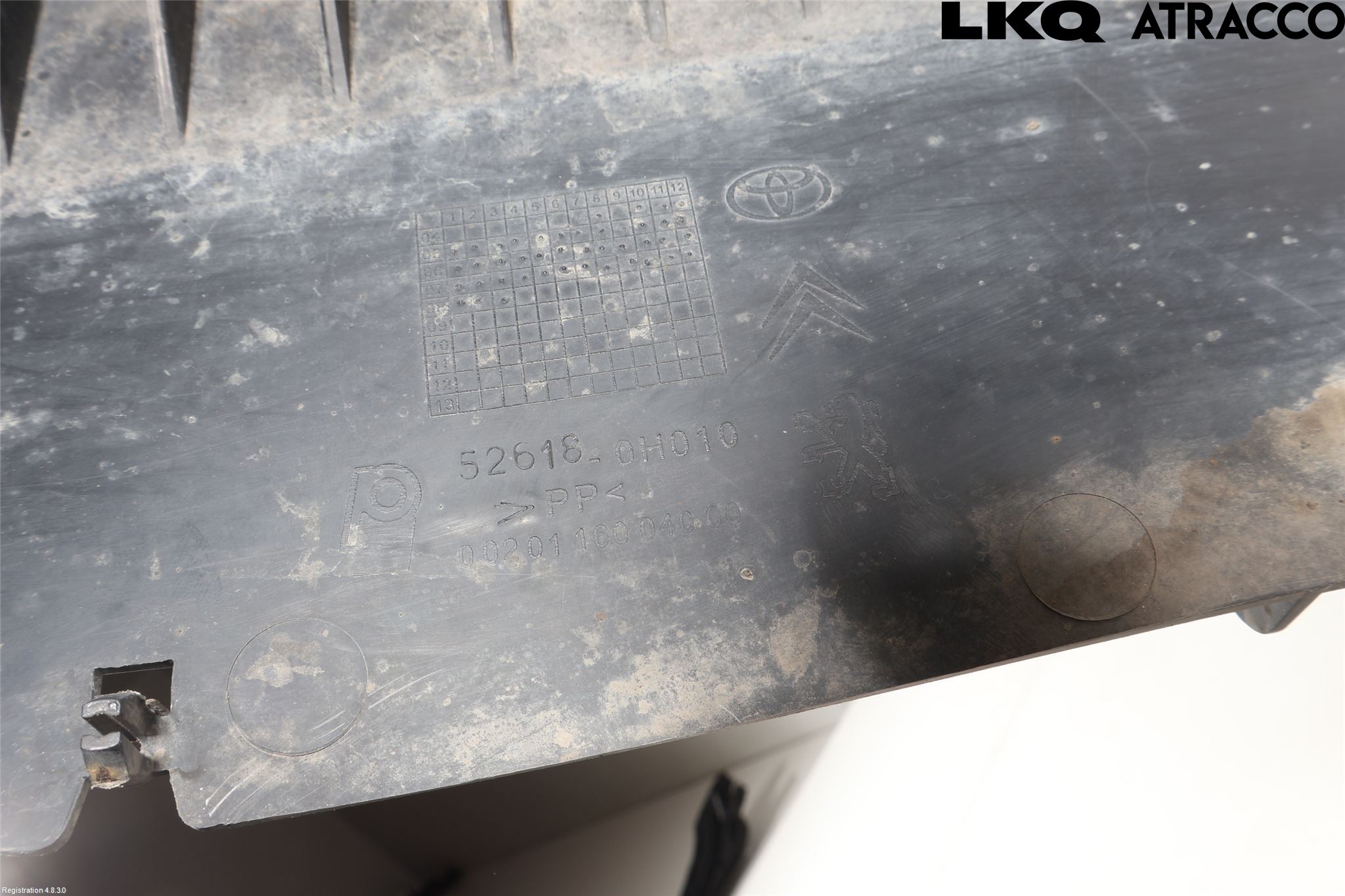 Toyota AYGO 06-14 Bunnplate U Motor-Gear-Dørk