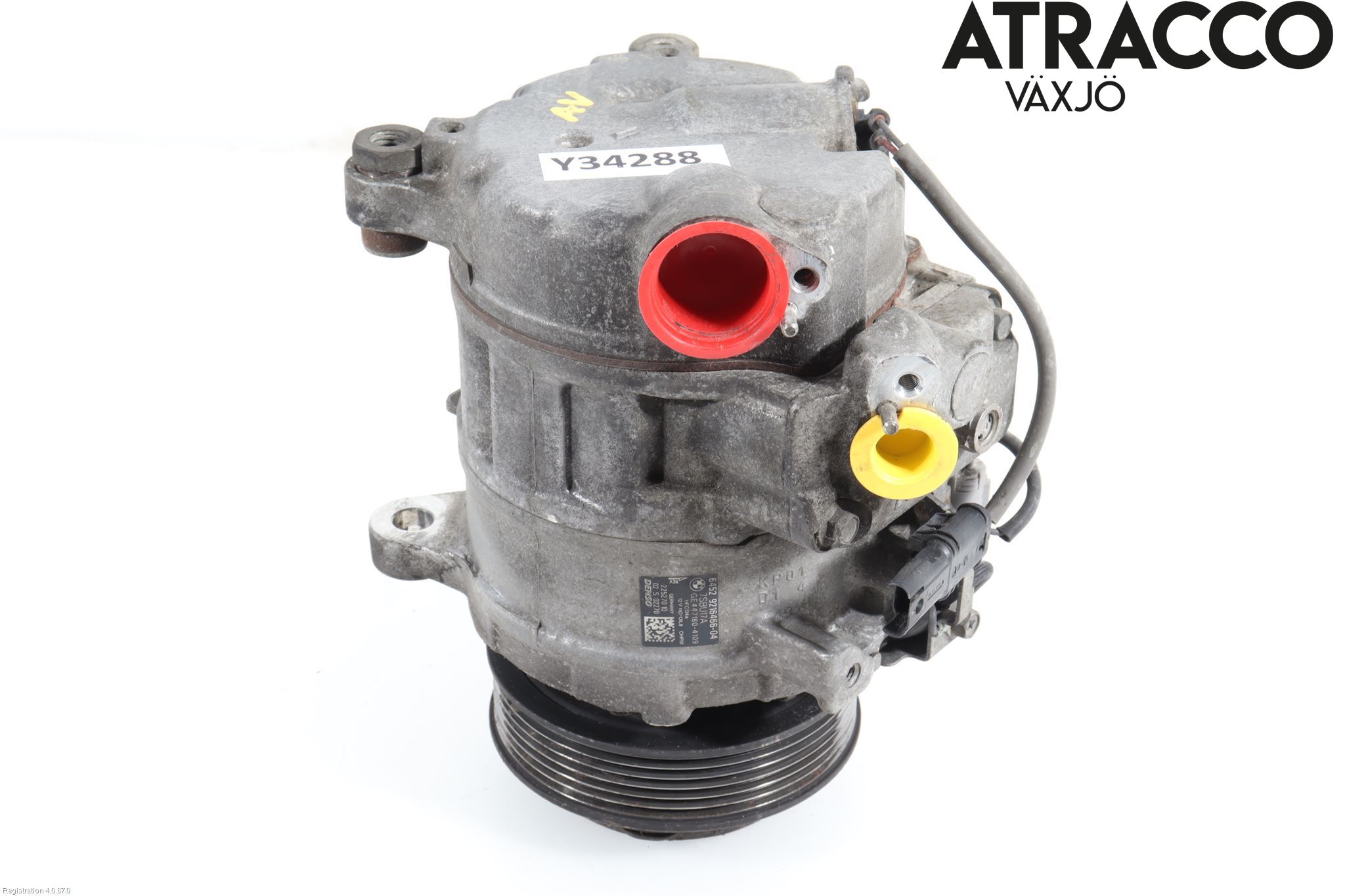 BMW 5 F10/F11/F18 09-17 Varme Ac Kompressor