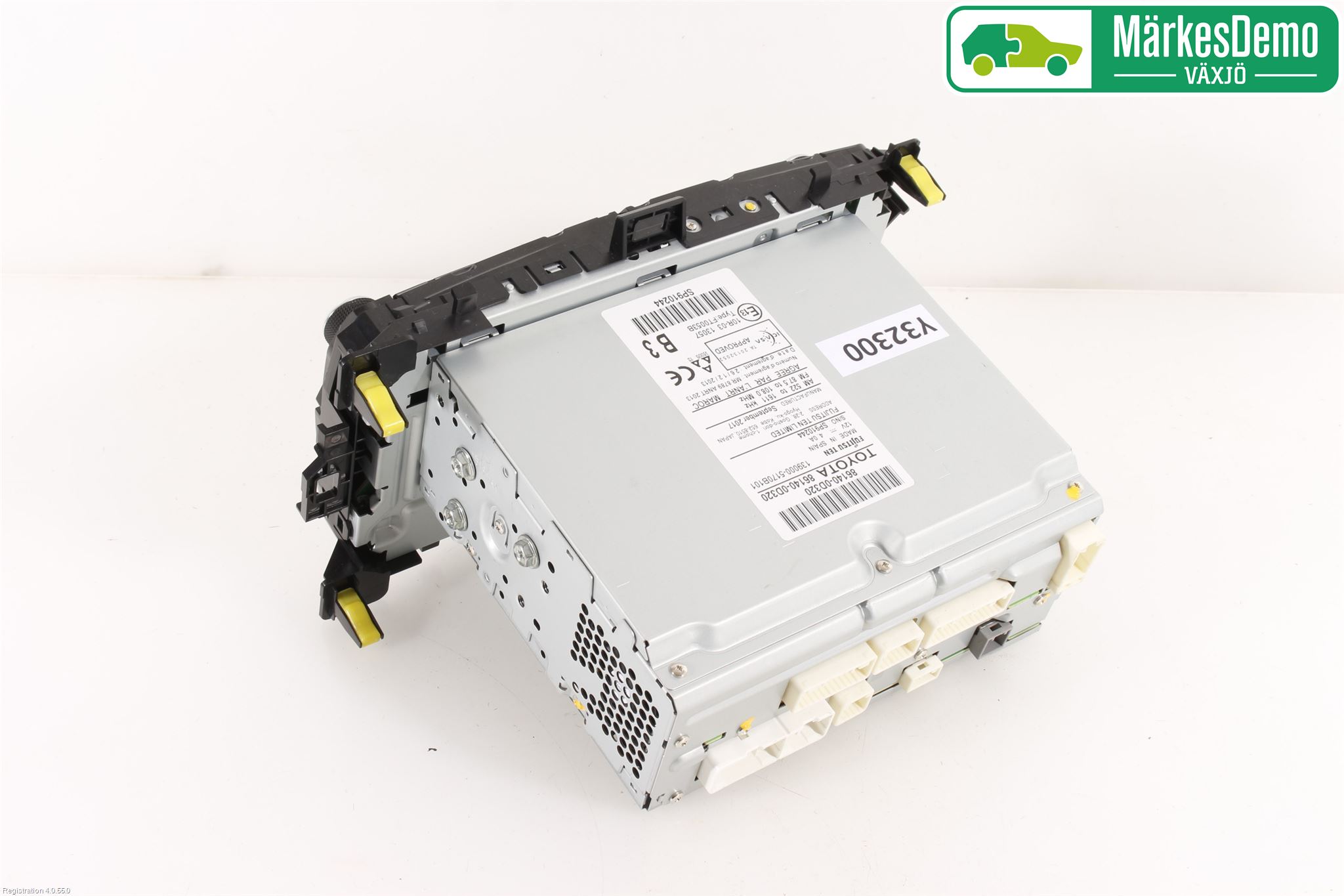 Toyota YARIS XP130 15-20 Stereo Radio Med Cd