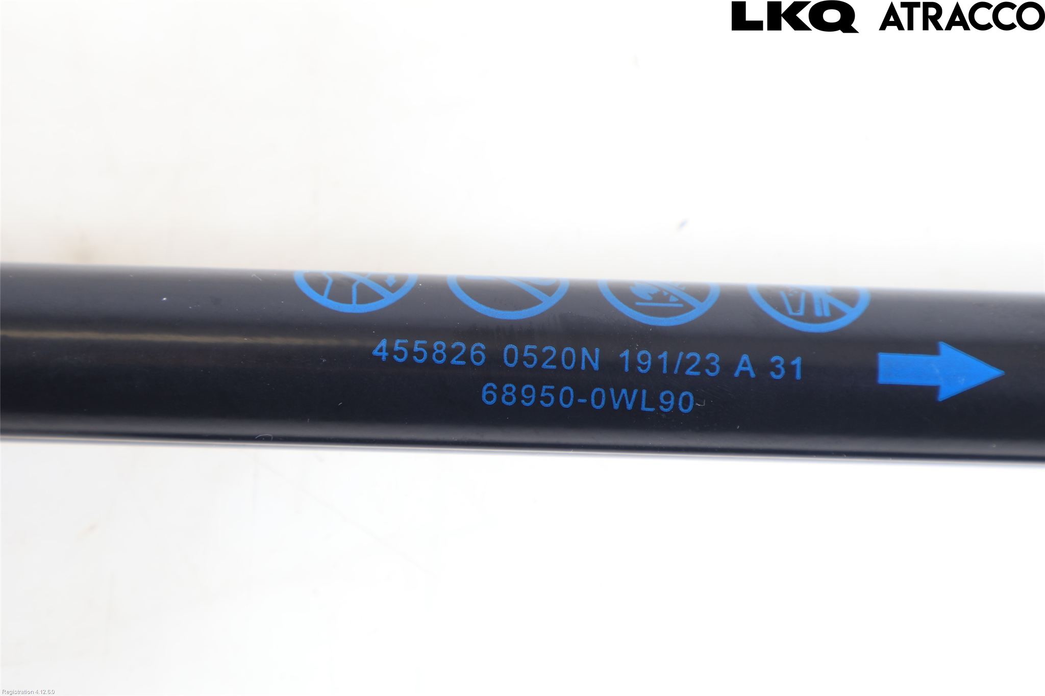 Lexus LBX 24- Bakluke Demper-Gassfjær