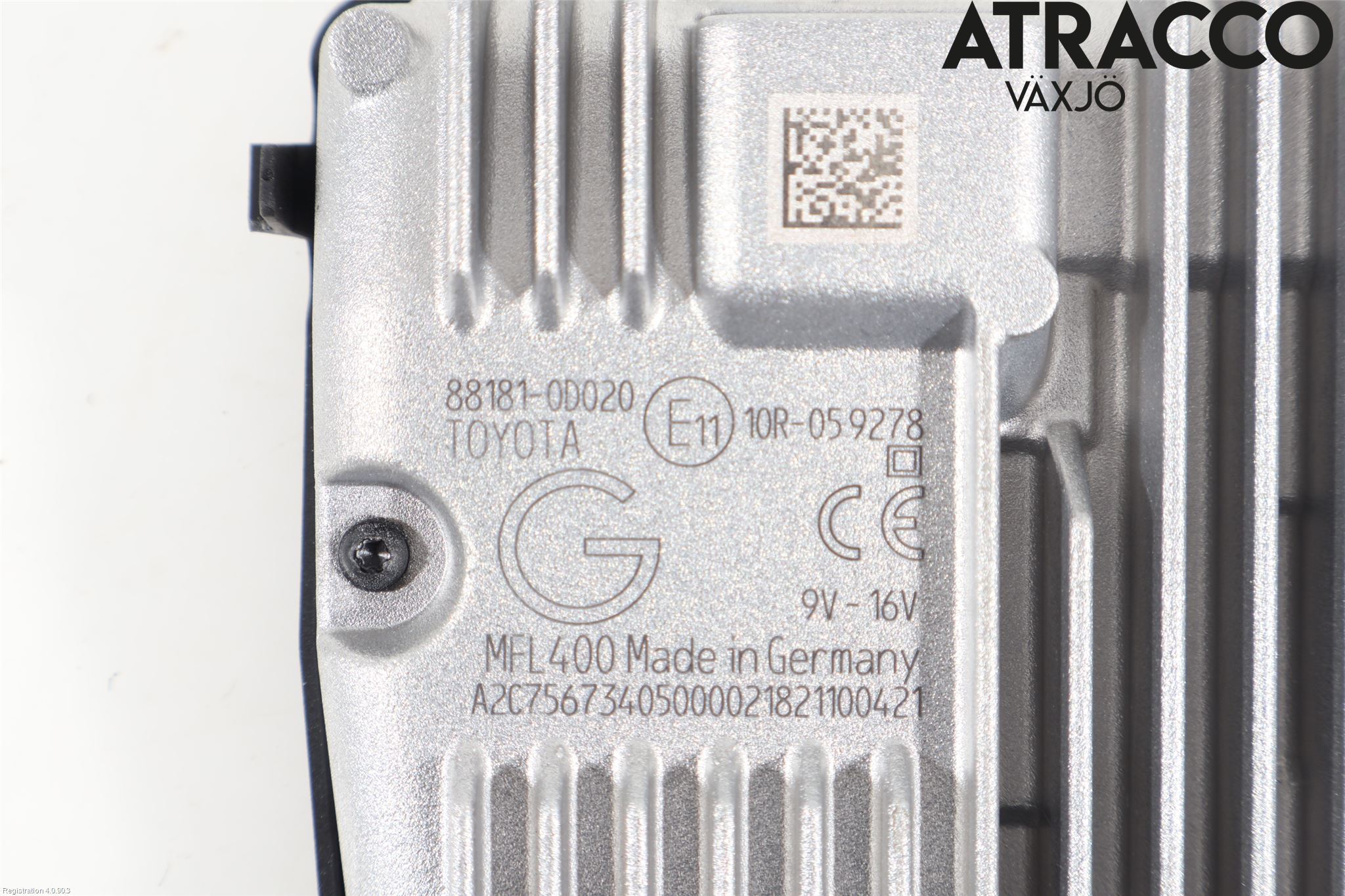Toyota YARIS XP130 15-20 Sensor Kollisjonsbeskyttelse