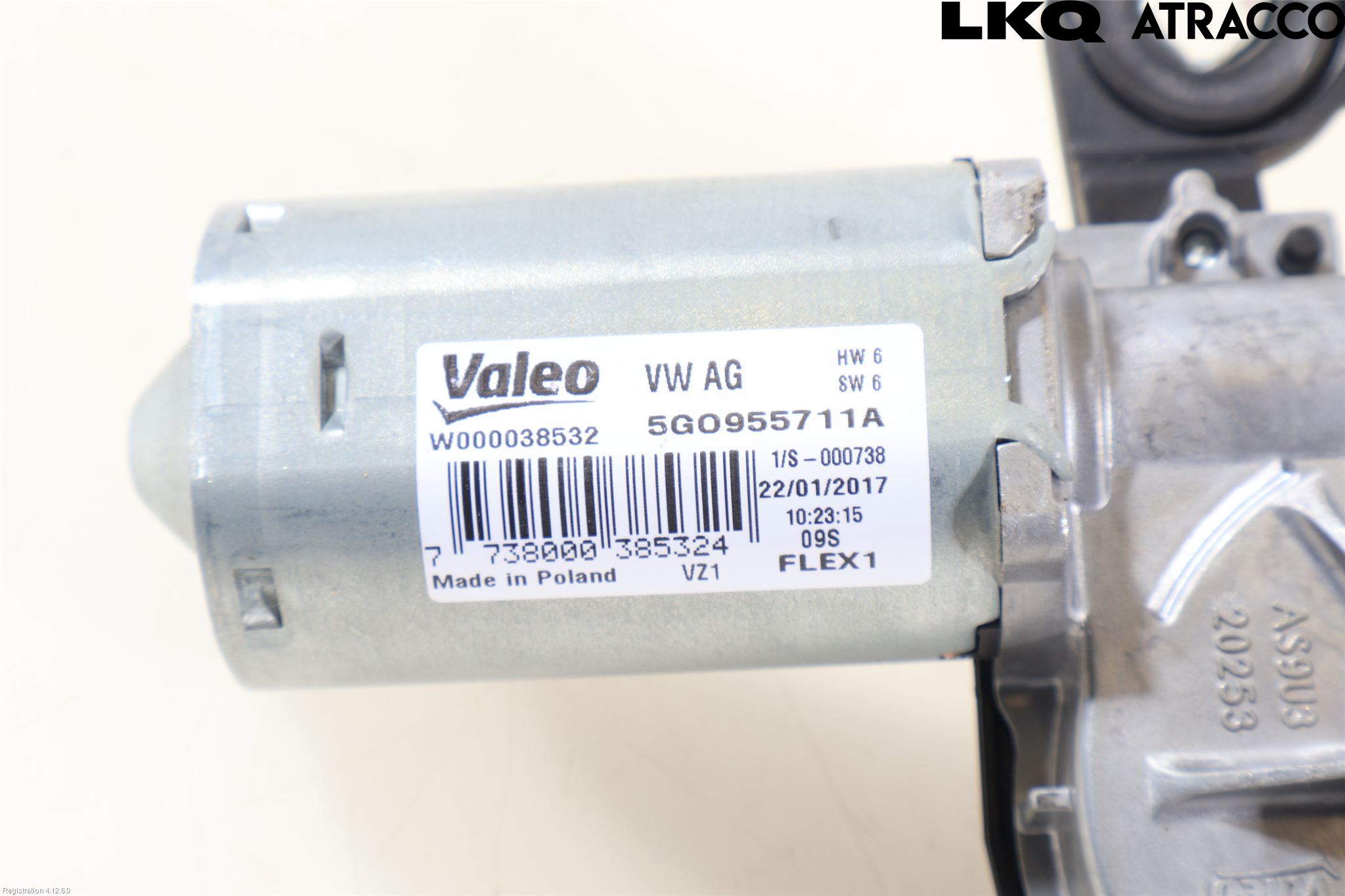 Volkswagen VW TIGUAN 16-24 Viskermotor Bakluke