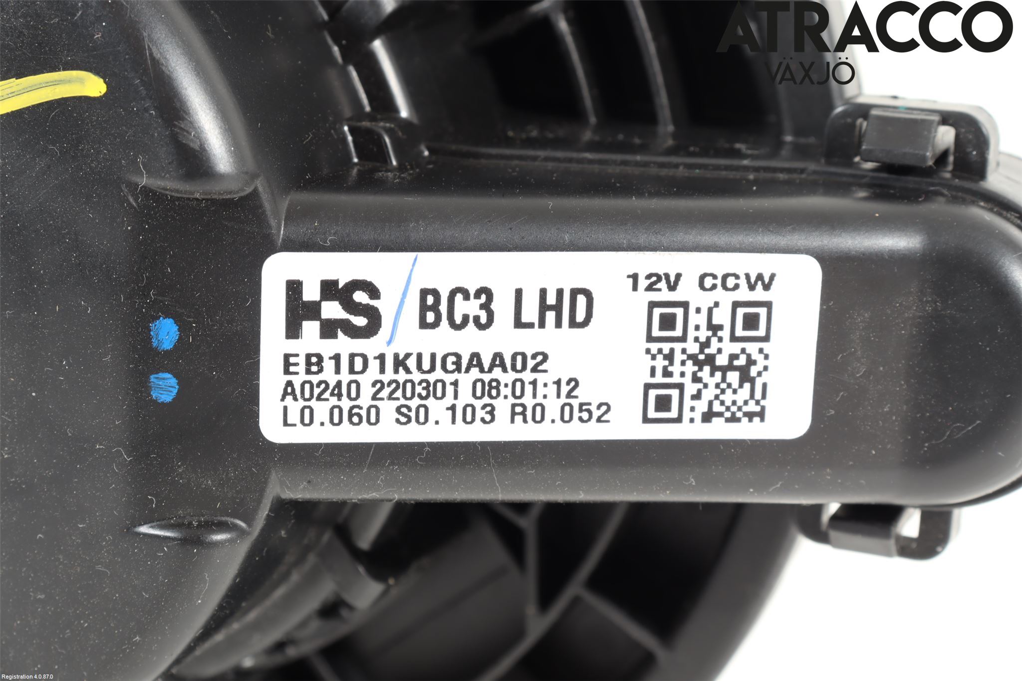 Hyundai i20 BC 21- Varmeapparat Viftemotor