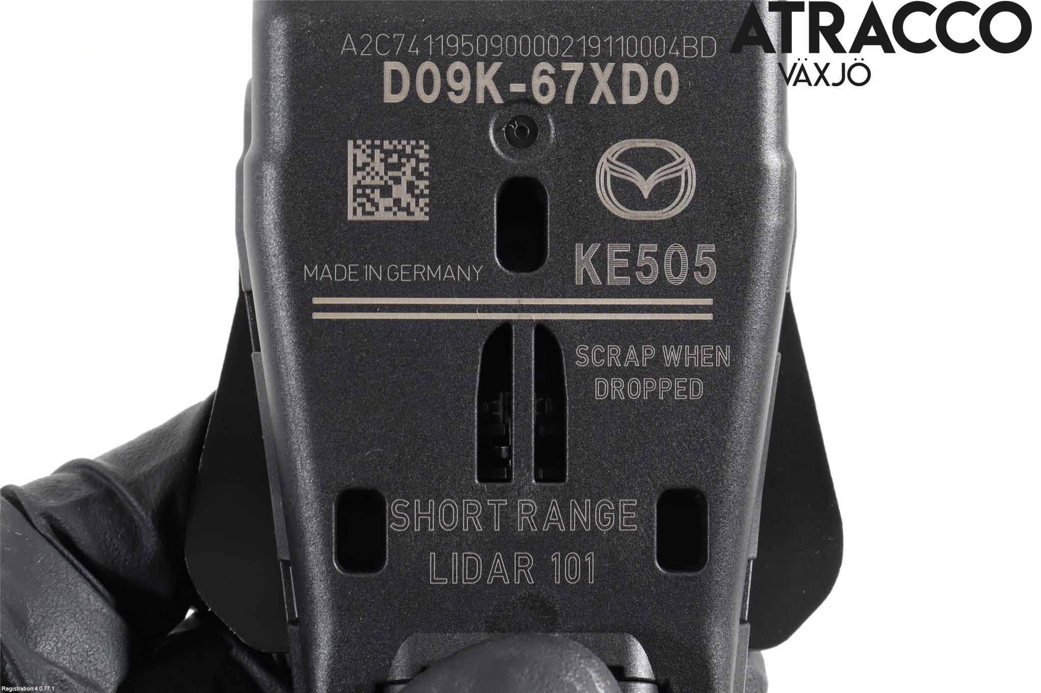 Mazda 2 (DJ) 15-22 Sensor Kollisjonsbeskyttelse