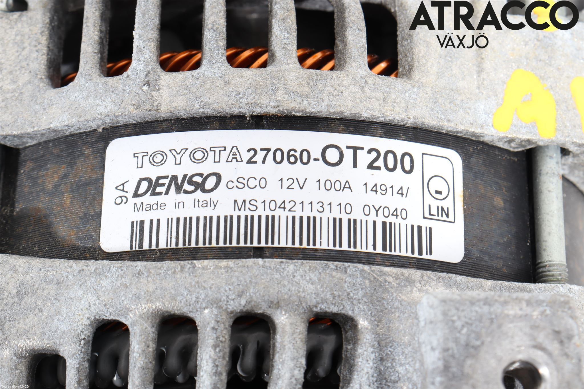 Toyota AURIS 13-19 Dynamo