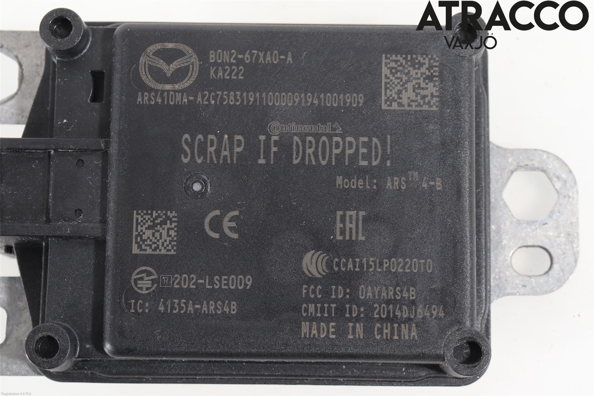 Mazda 3 IV 19- Sensor Kollisjonsbeskyttelse