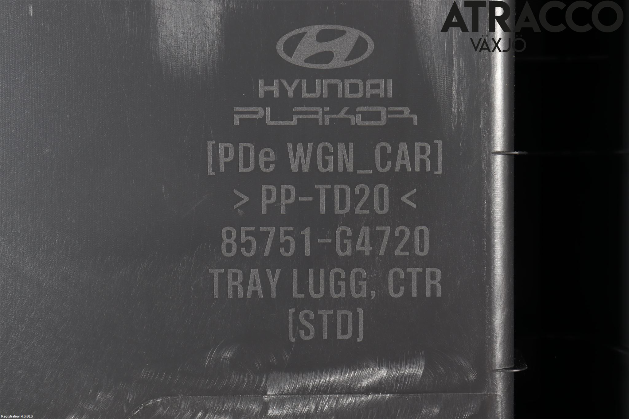 Hyundai i30 PD 17- Bakluke Bun (Utgår 5023)