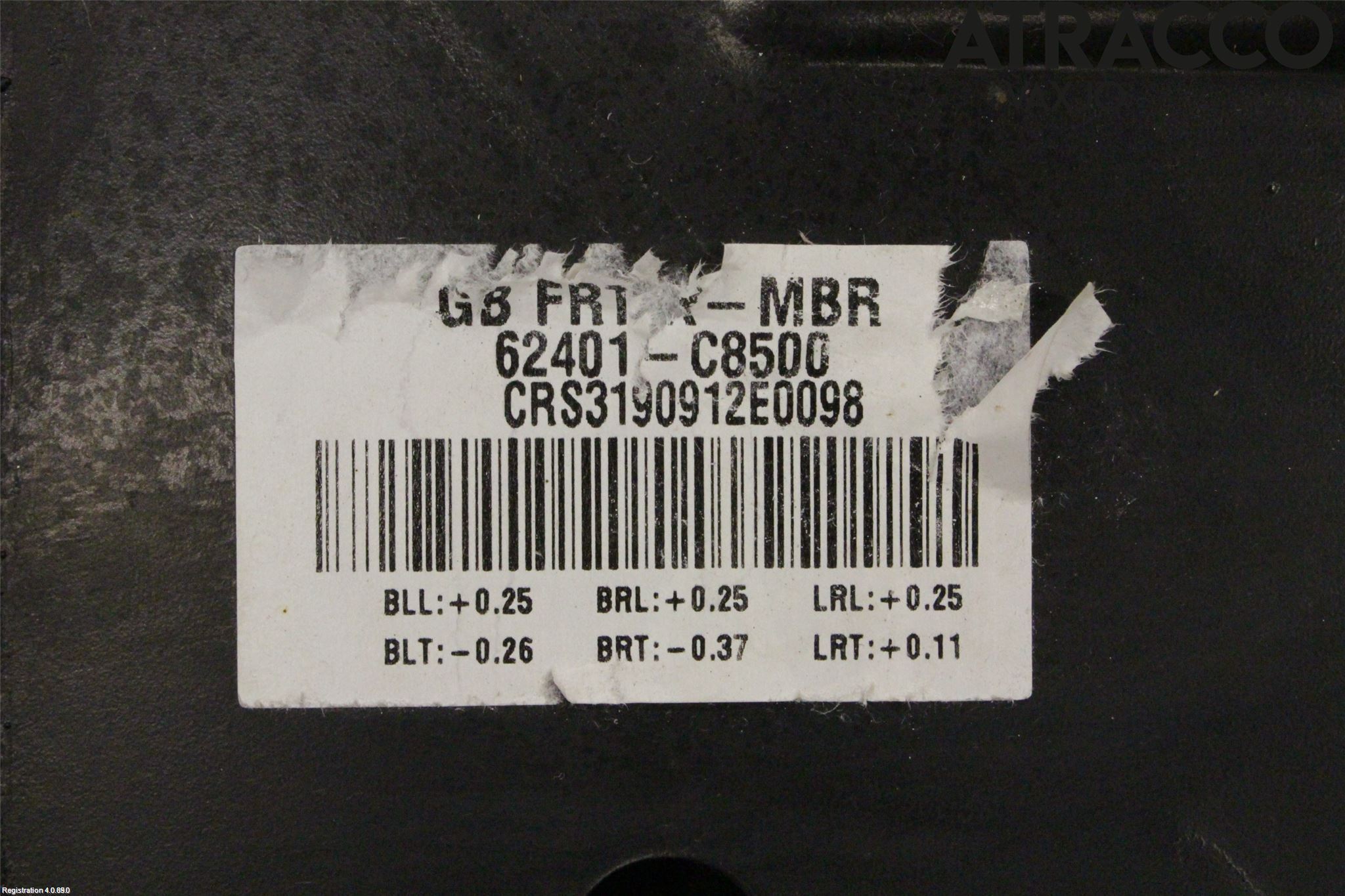Hyundai i20 GB 15-20 Forstillingsbjelke(Tvergående)