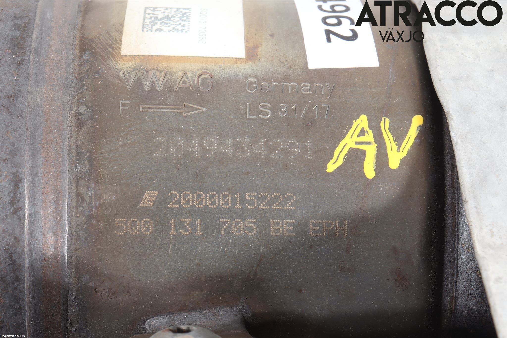 Skoda OCTAVIA (5E) 13-20 Eksos Partikketfilter