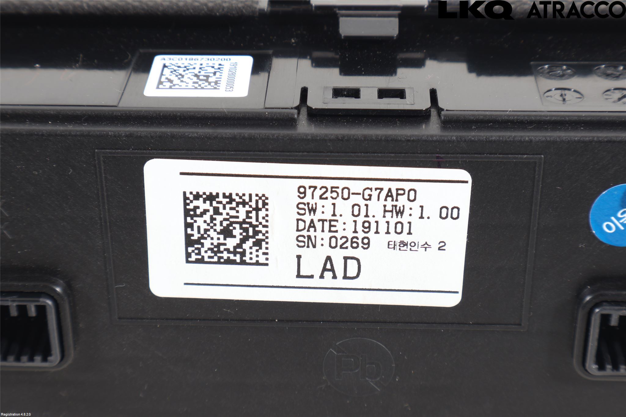 Hyundai IONIQ AE 17-22 Varme Ac Betjening-Display