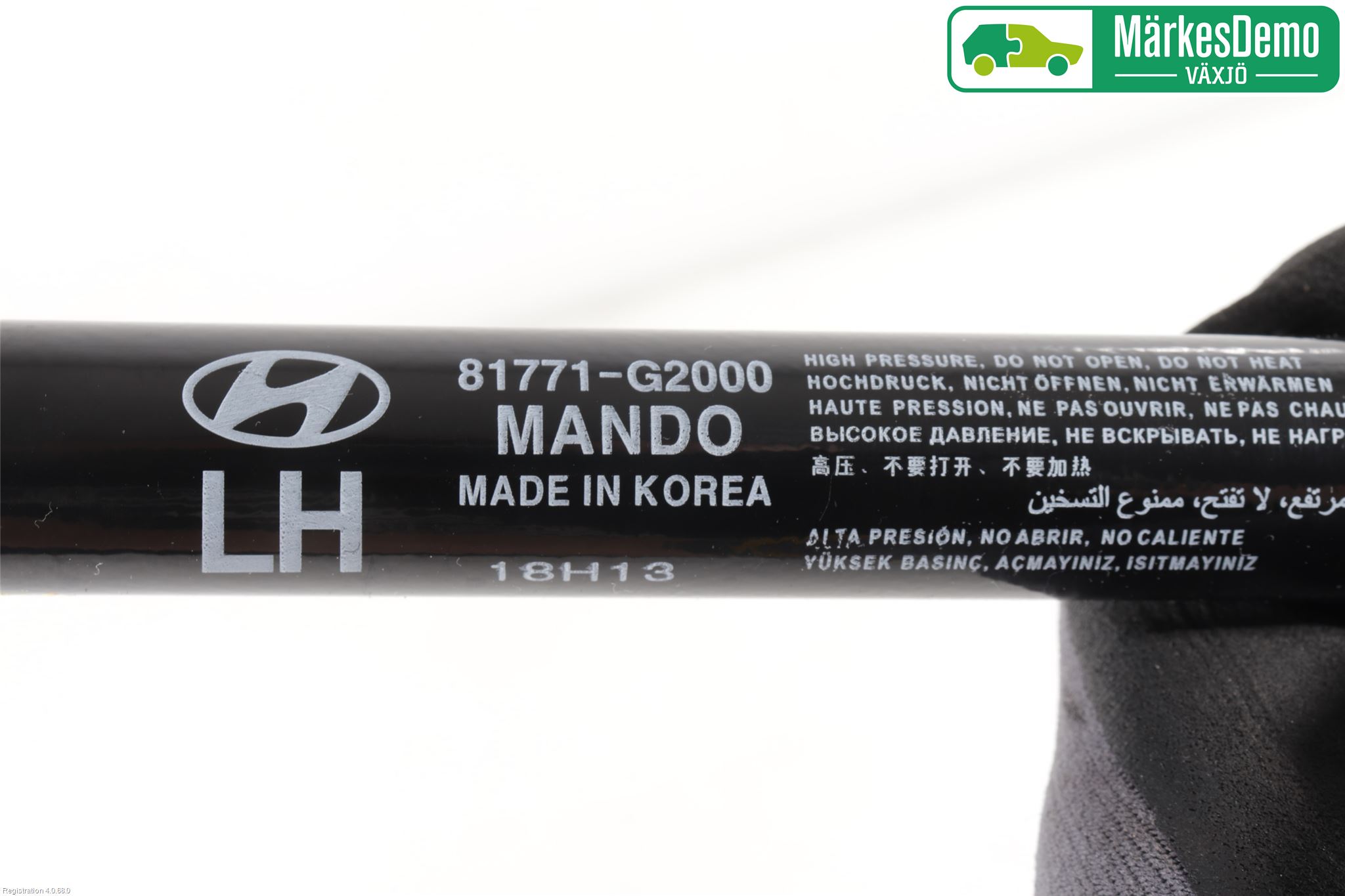 Hyundai IONIQ AE 17-22 Bakluke Demper-Gassfjær