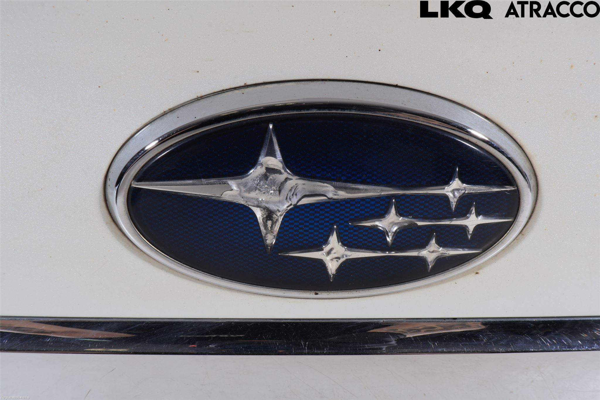 Subaru OUTBACK 10-15 Refleksplate - Skiltplate