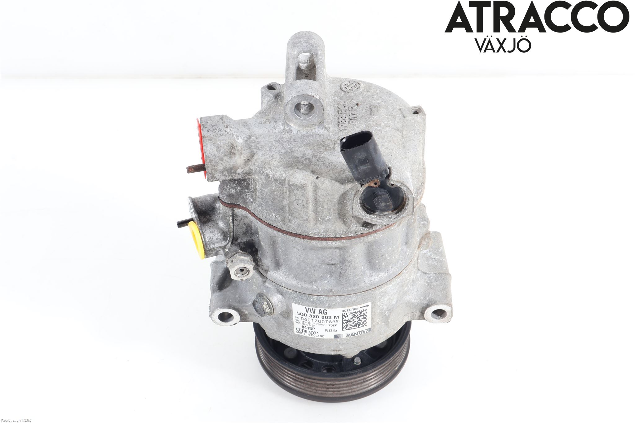 Volkswagen VW CADDY 16-20 Varme Ac Kompressor