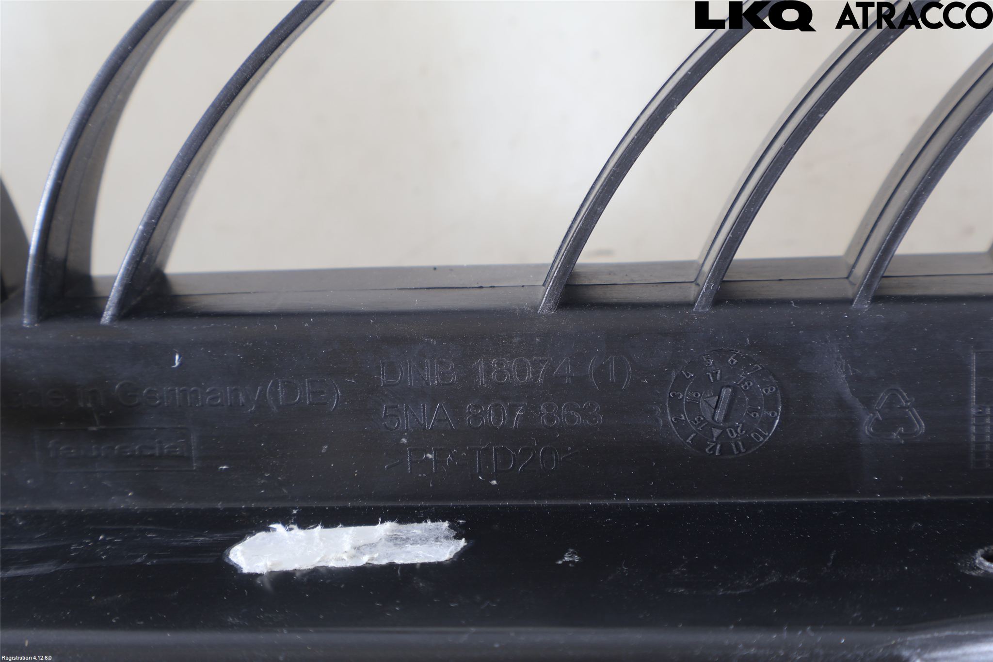 Volkswagen VW TIGUAN 16-24 Støtfanger Bak Deform Element