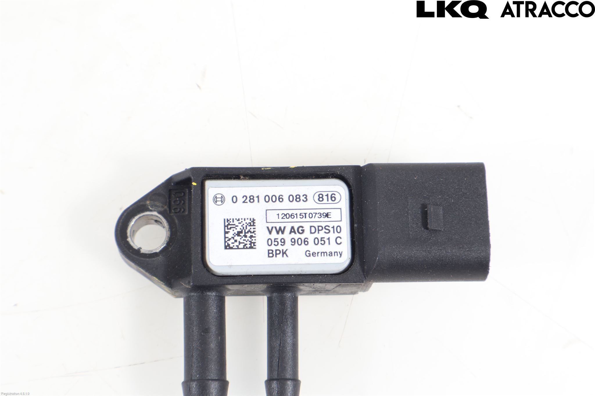 Skoda SUPERB 09-15 Sensor Temp-Trykk Avgass