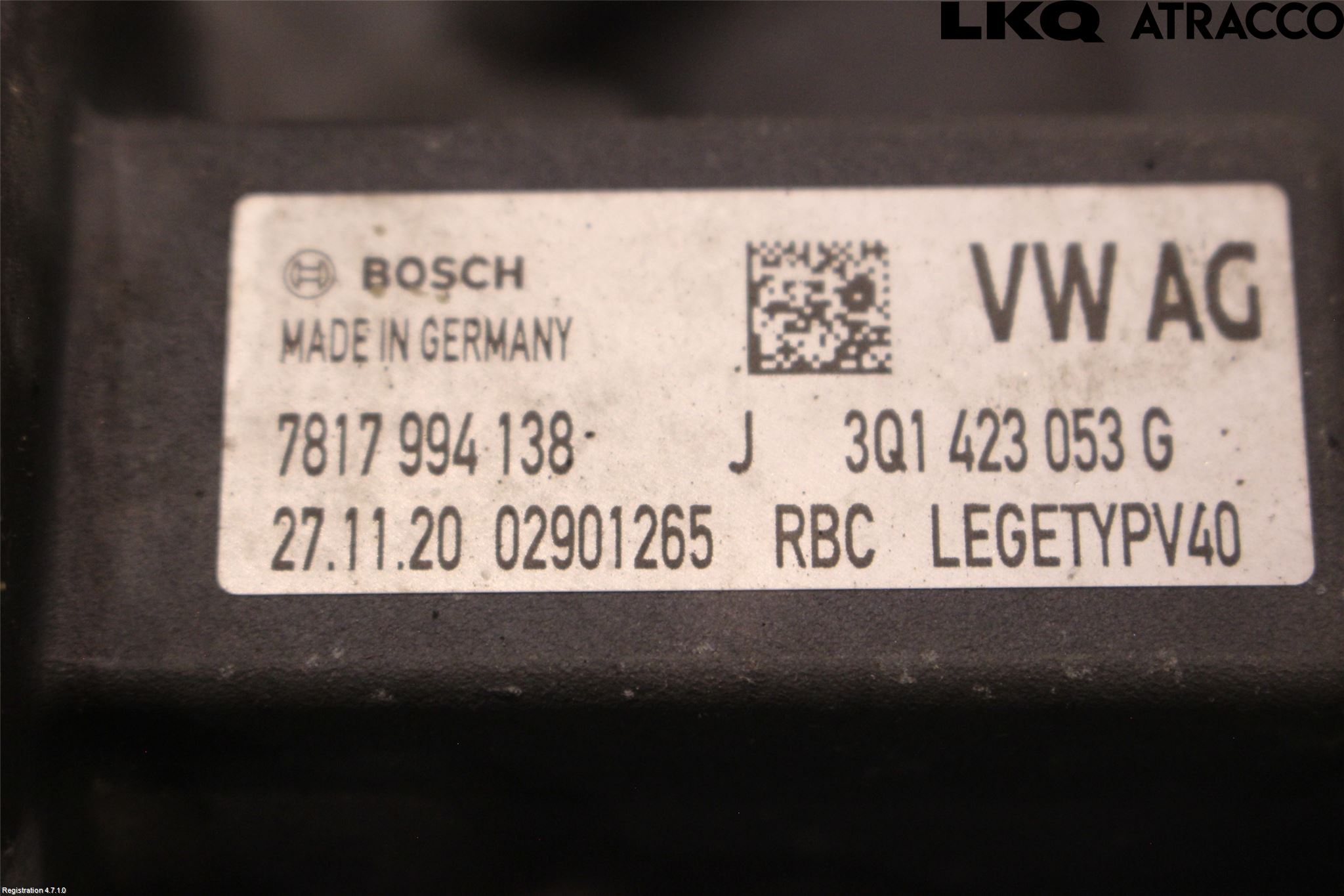 Volkswagen VW ARTEON 17- Styrväxel/Snäcka Elektrisk