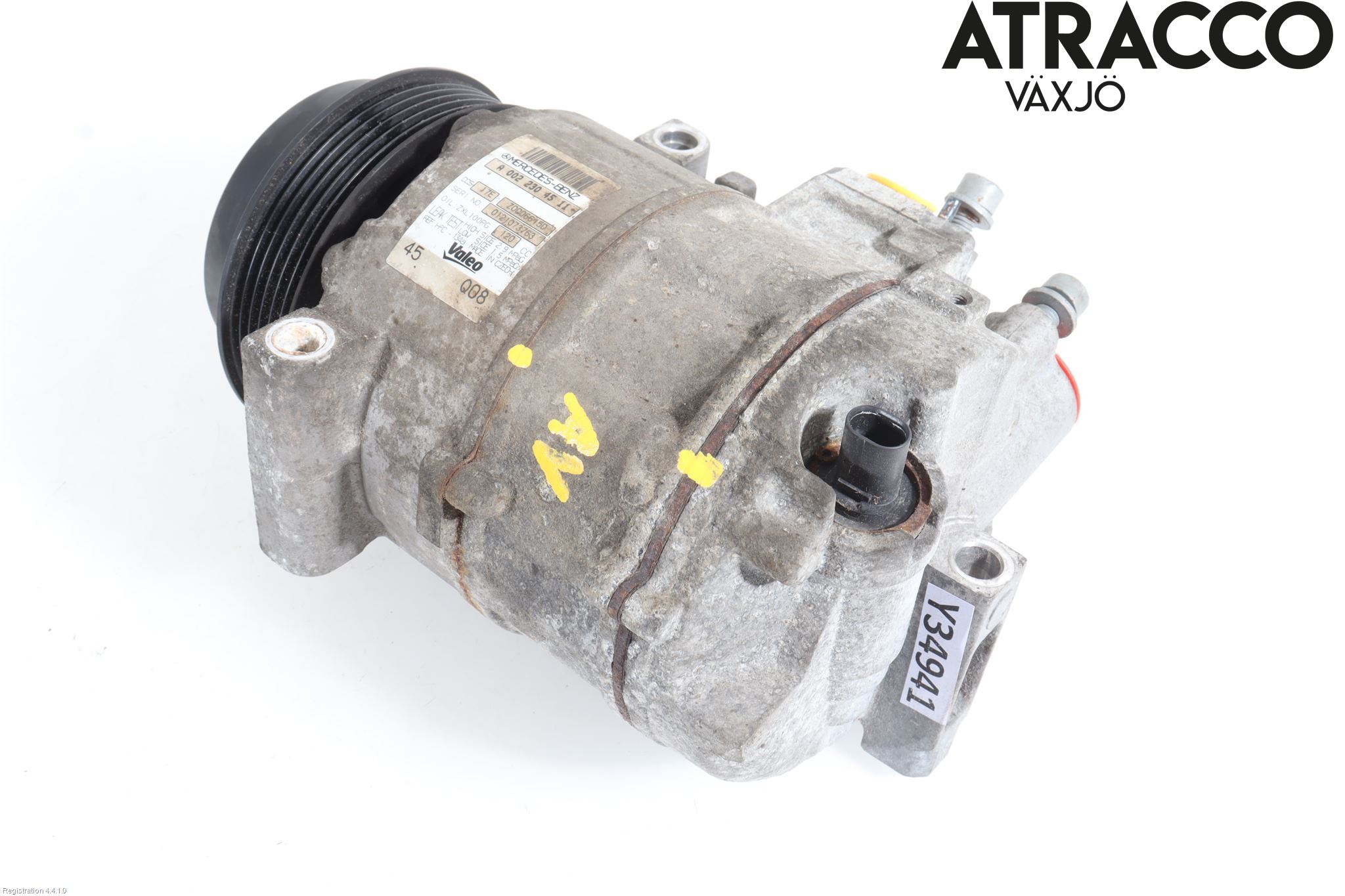 Mercedes-Benz MB C-KLASS (W204) 07-15 Varme Ac Kompressor