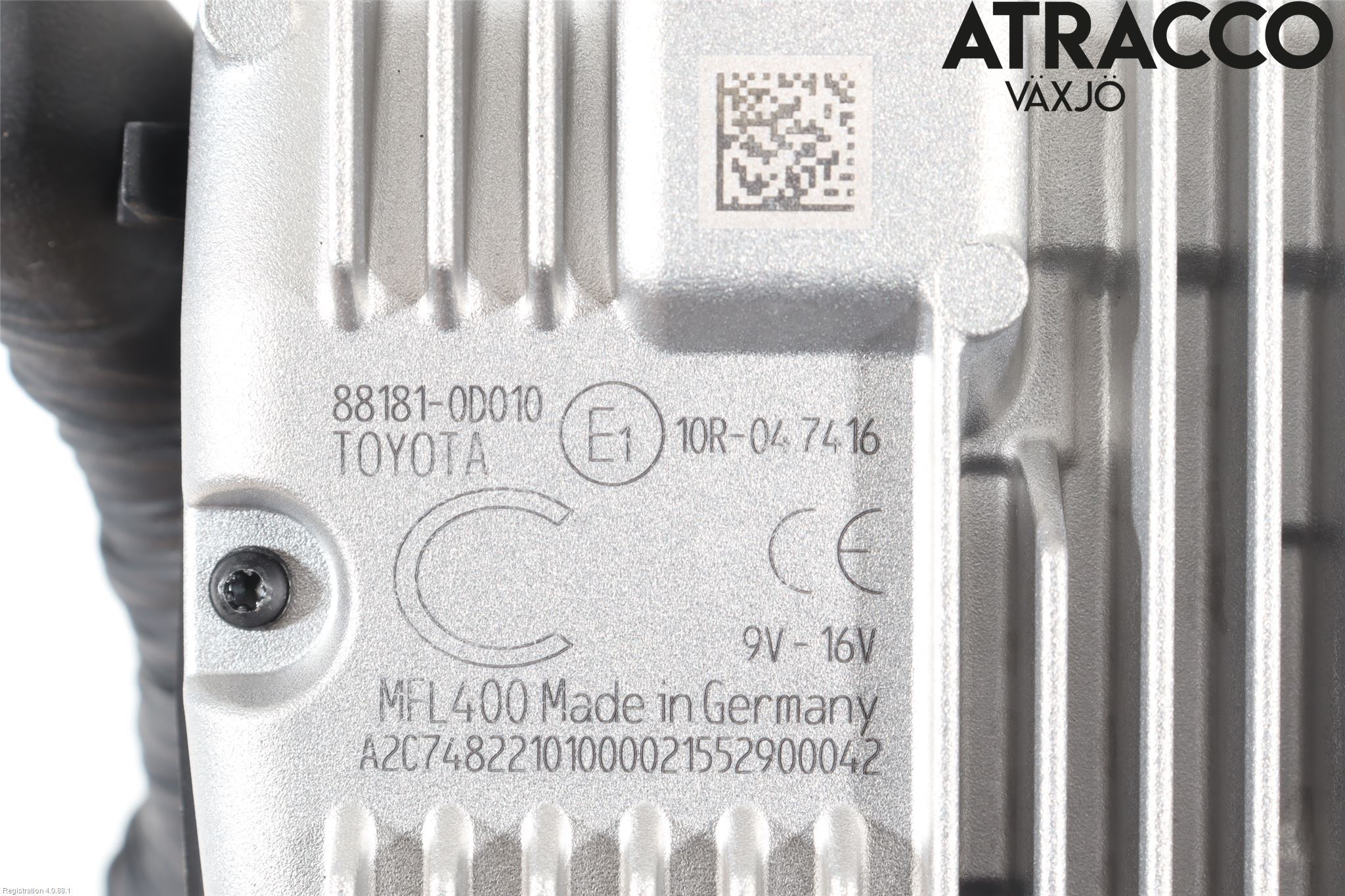Toyota YARIS XP130 15-20 Sensor Kollisjonsbeskyttelse