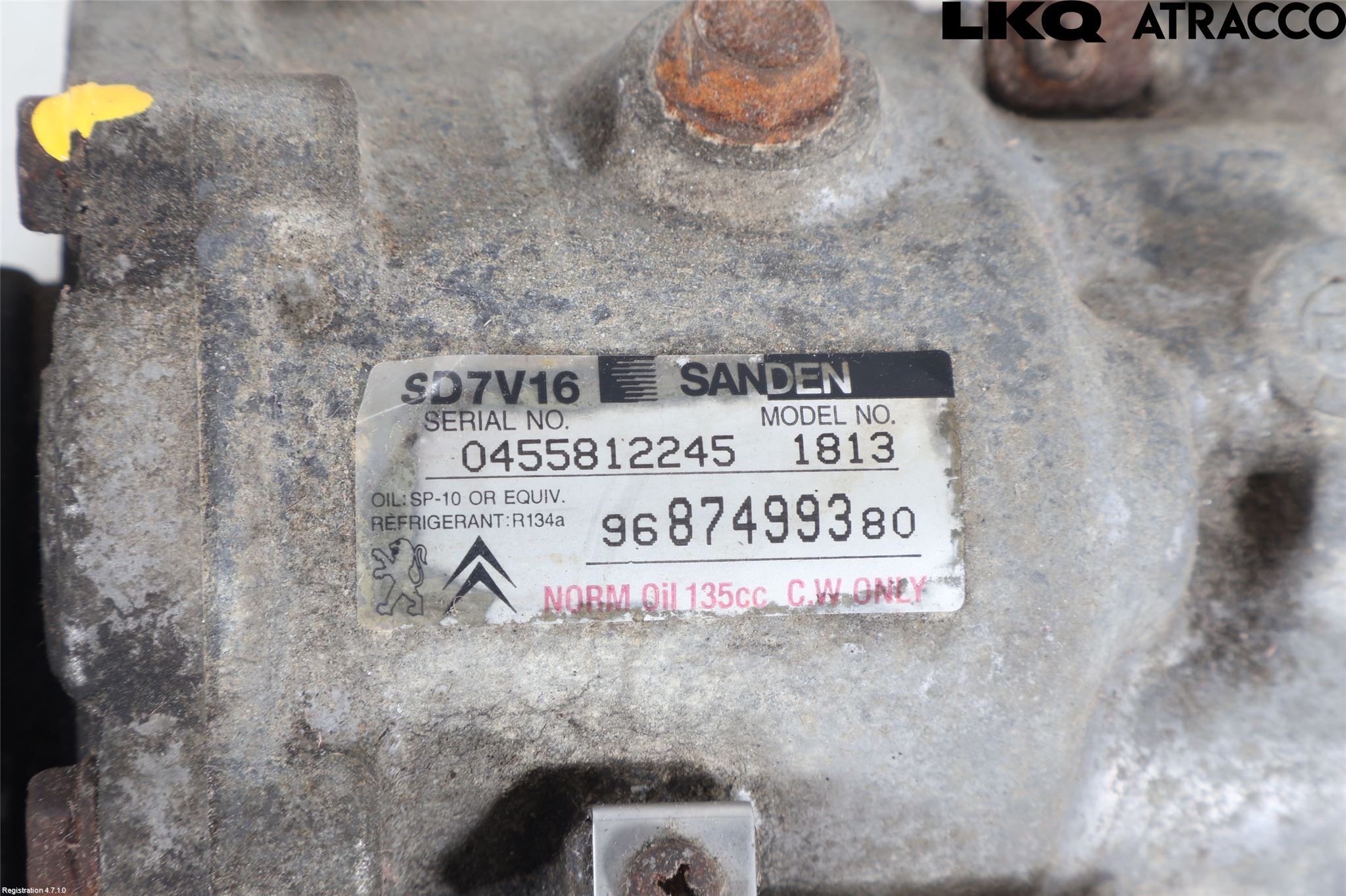Toyota PROACE I 13-16 Varme Ac Kompressor