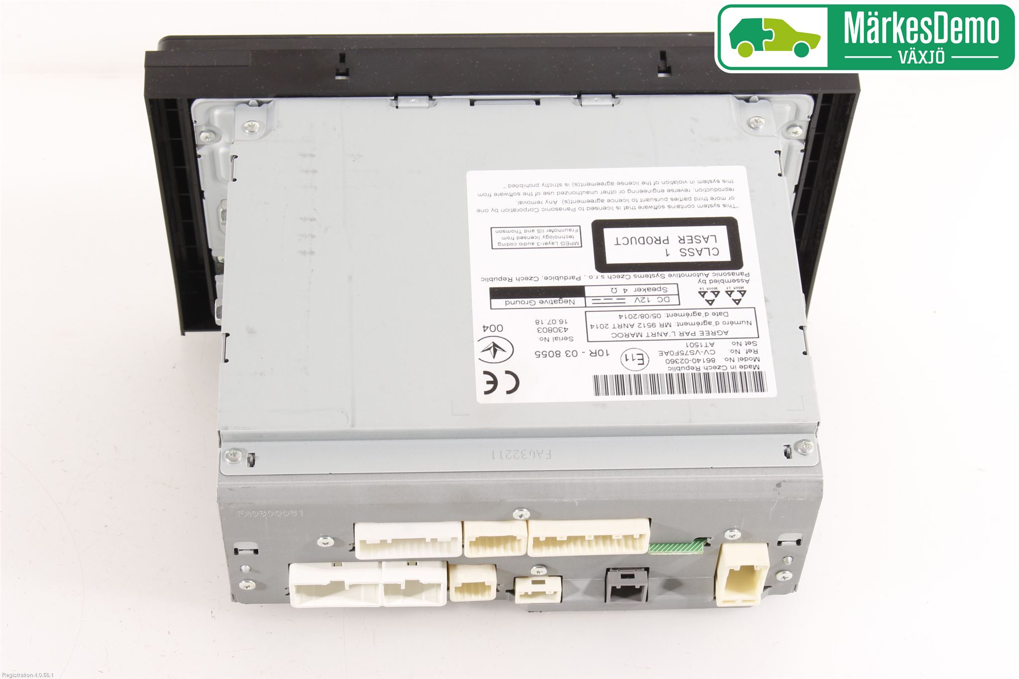 Toyota AURIS 13-19 Stereo Radio Med Cd