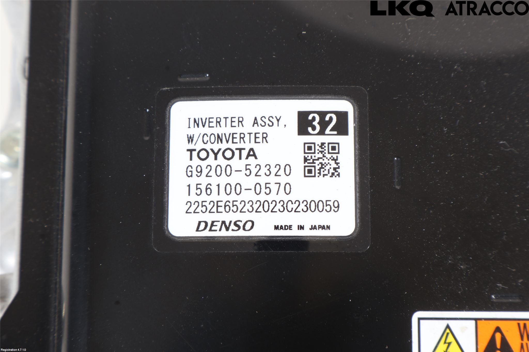 Toyota YARIS XP21 20- Hybridconverter