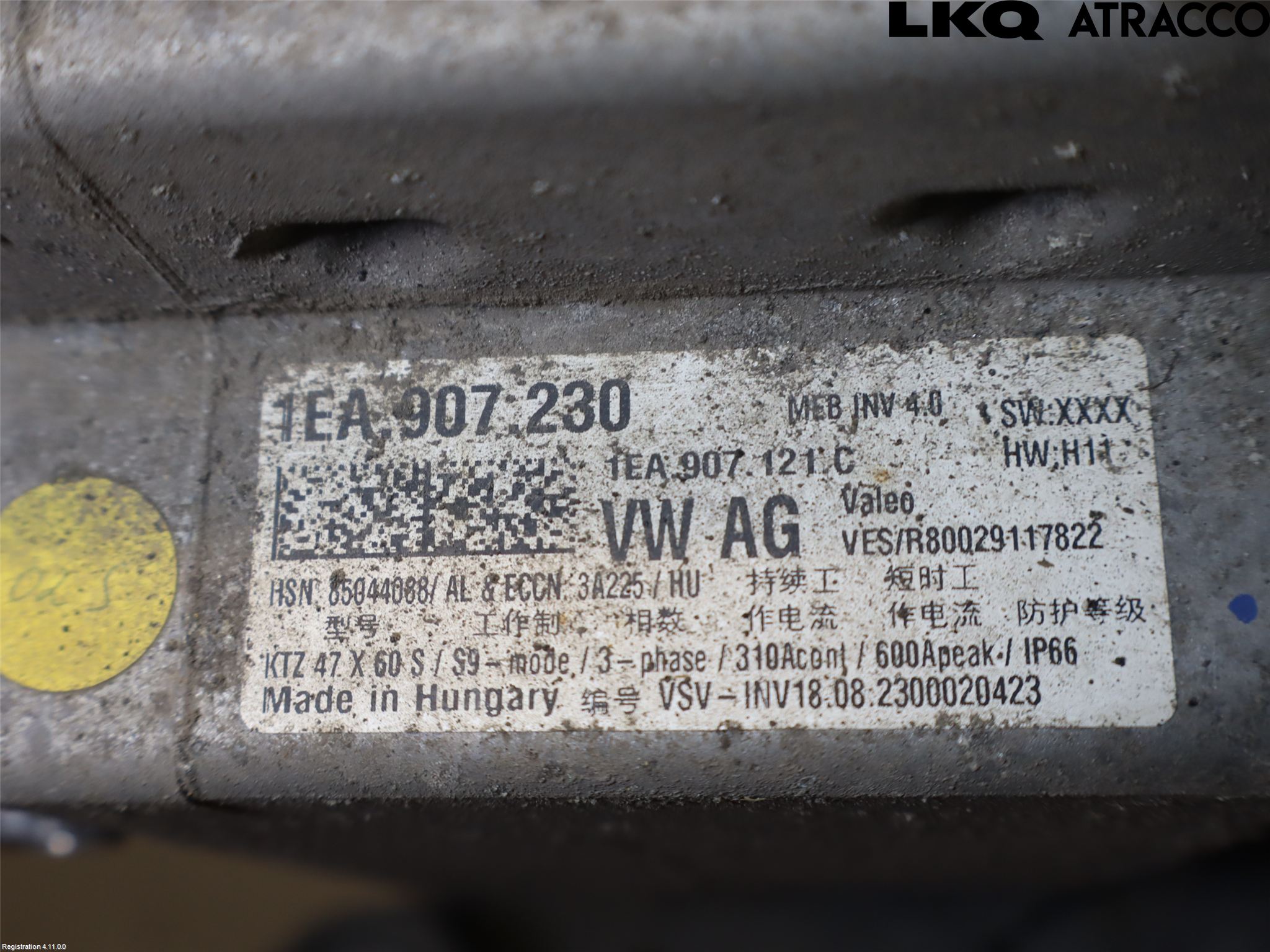 Volkswagen VW ID BUZZ/CARGO 22- Navgir Elektrisk