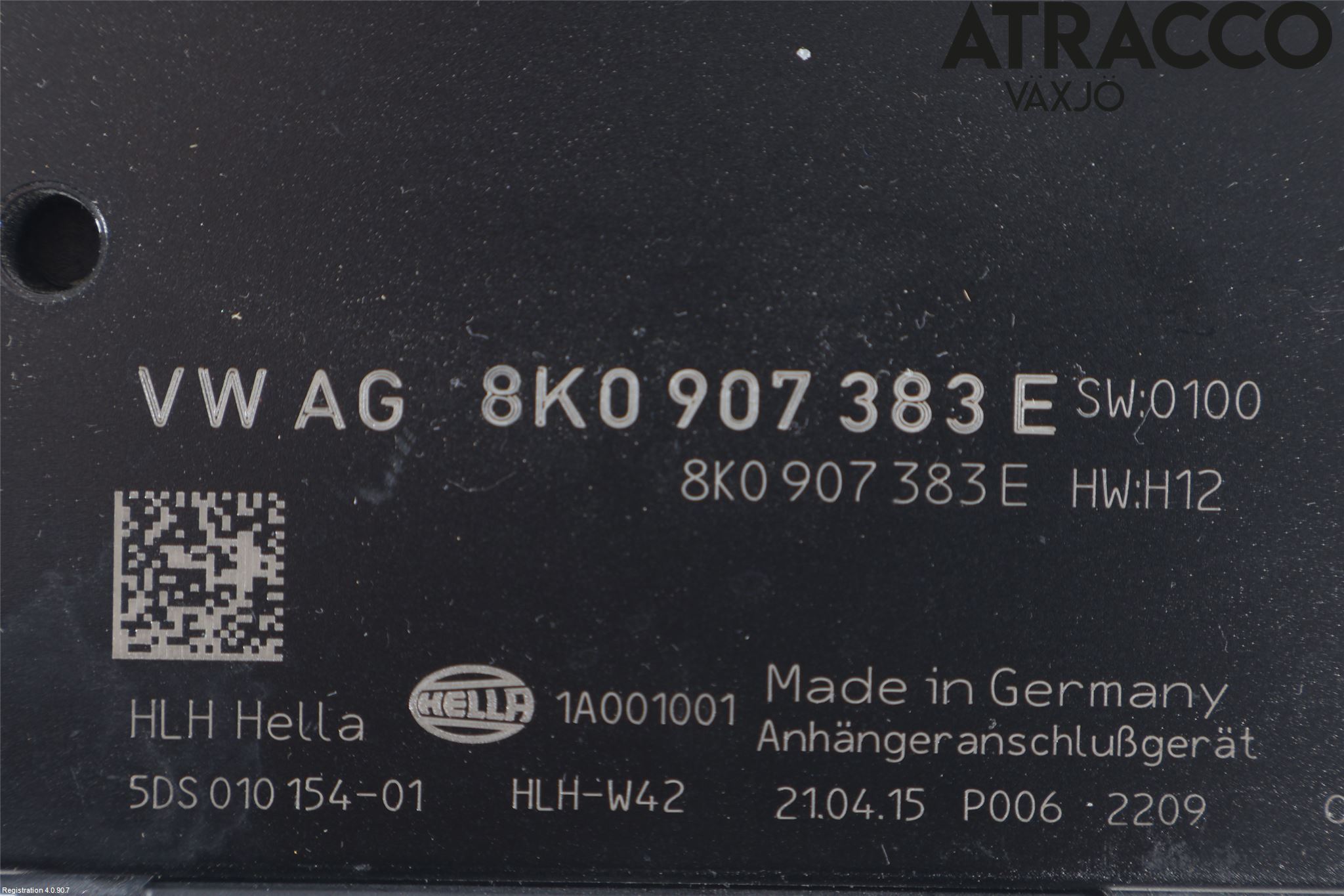 Audi A4 12-15 Styreenhet Tilhengerfeste