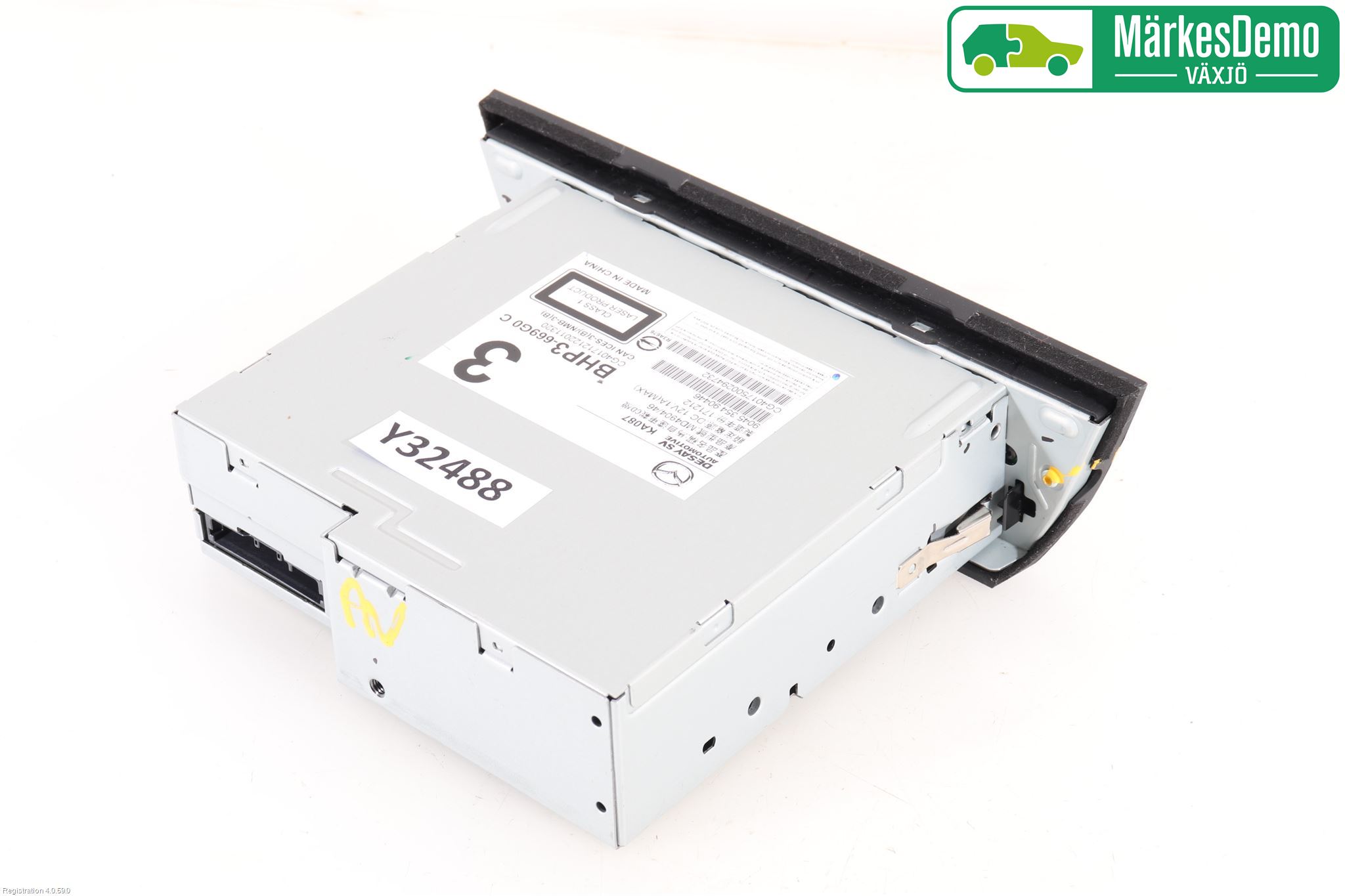 Mazda 3 III 14-19 Stereo Radio Med Cd
