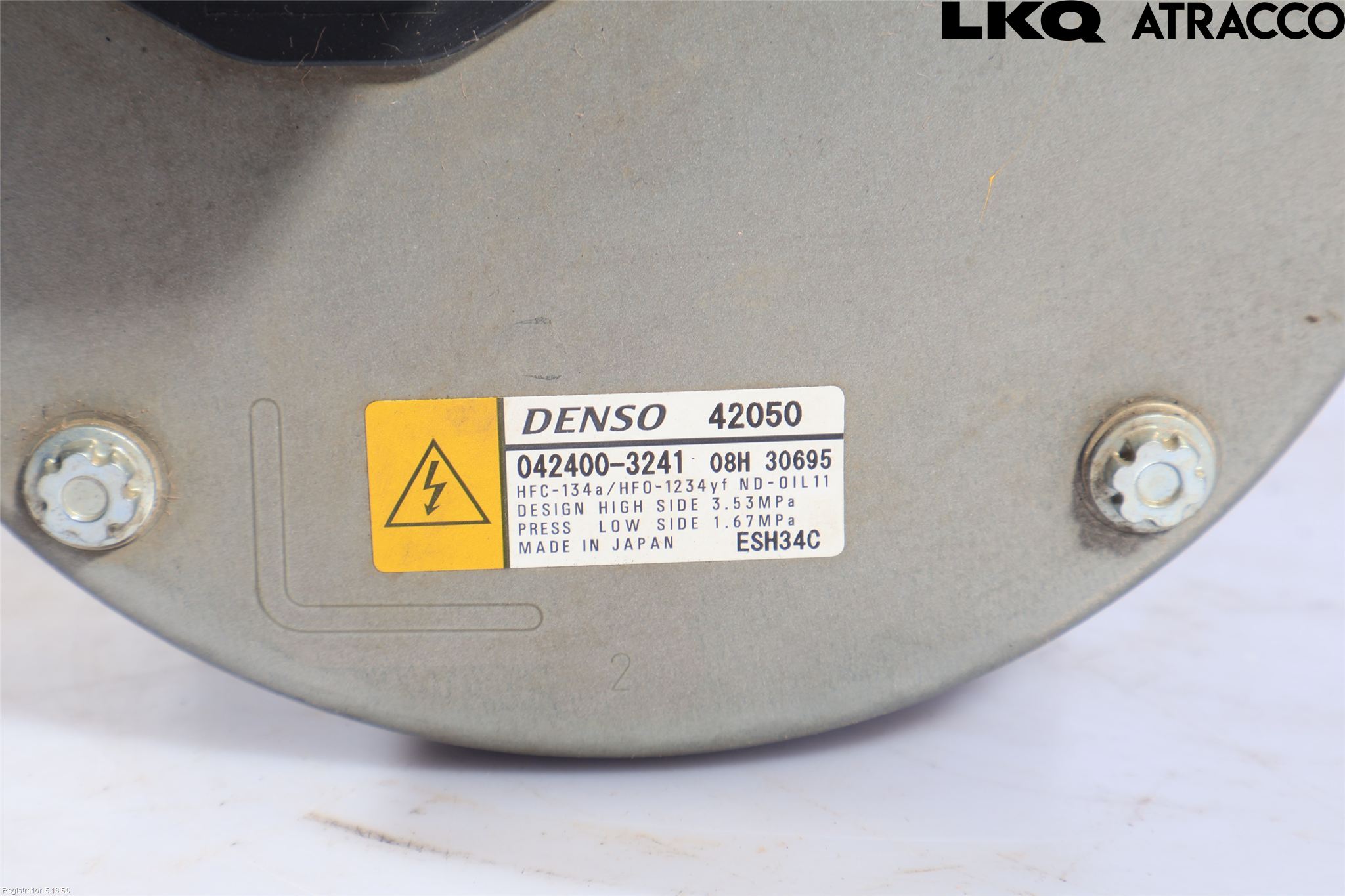 Toyota bZ4X EA10 22- Varme Ac Kompressor