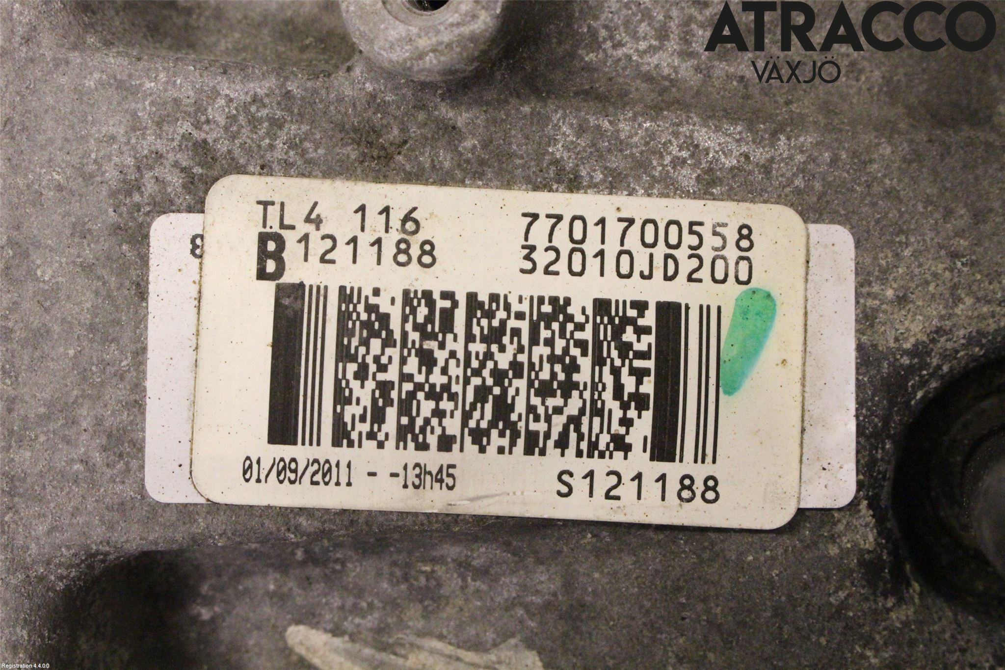 Nissan QASHQAI+2  10-14 Gearkasse 6 Trinn