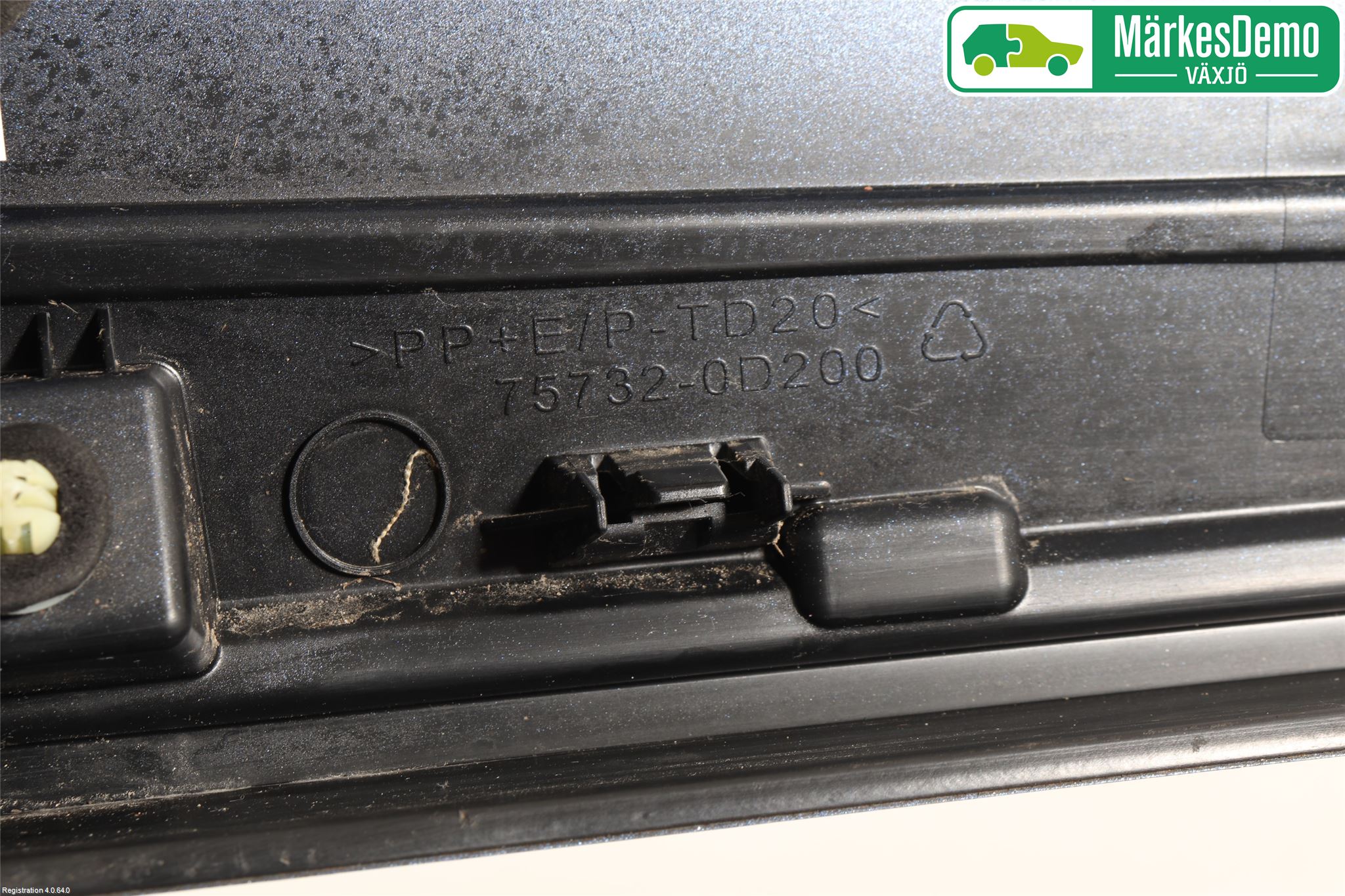 Toyota YARIS XP130 15-20 Dør Dekorlist Vf