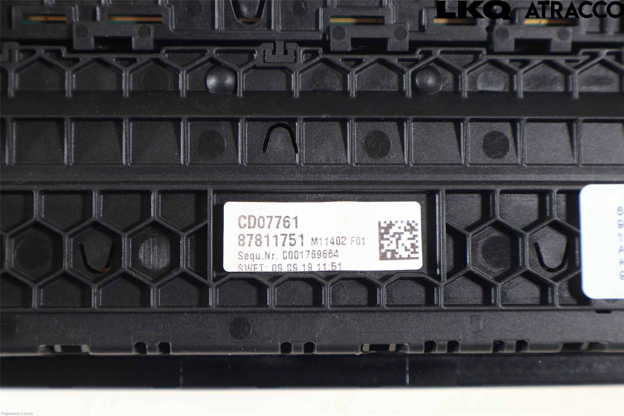 BMW 5 G30/G31/F90 17-23 Varme Ac Betjening-Display