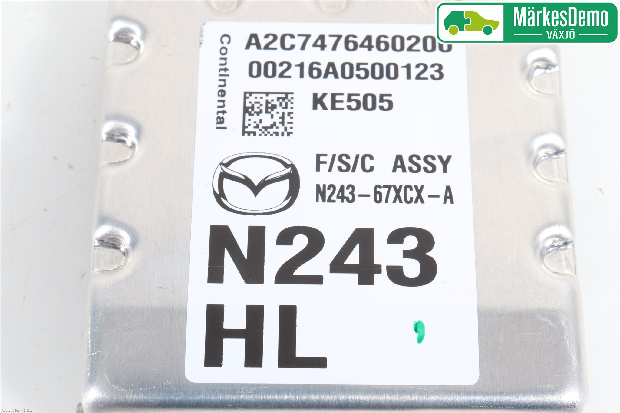 Mazda MX-5 IV (ND/ND2/ND3) MIATA 15- Sensor Kollisjonsbeskyttelse