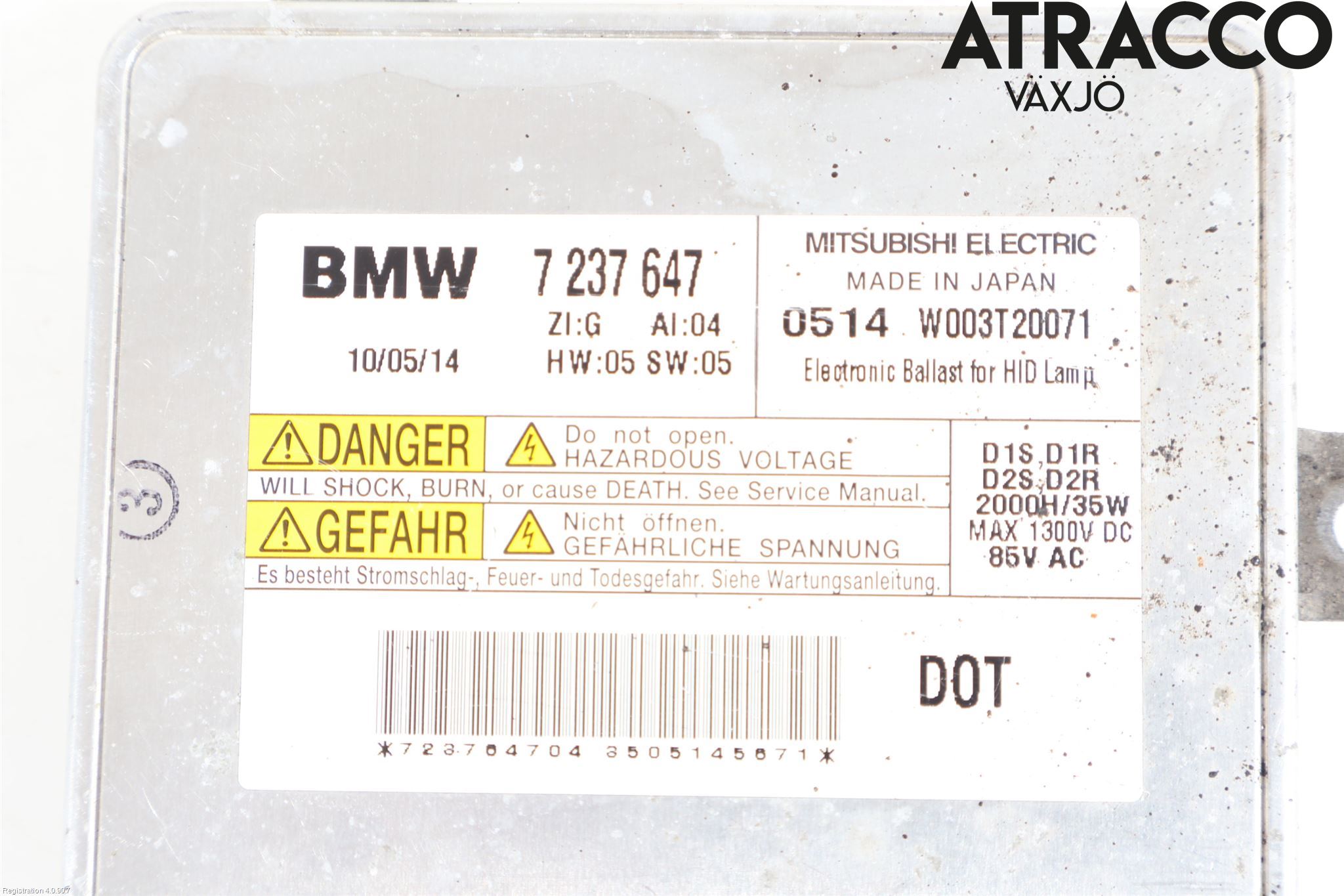BMW X1 E84 10-15 Styreenhet Xenon