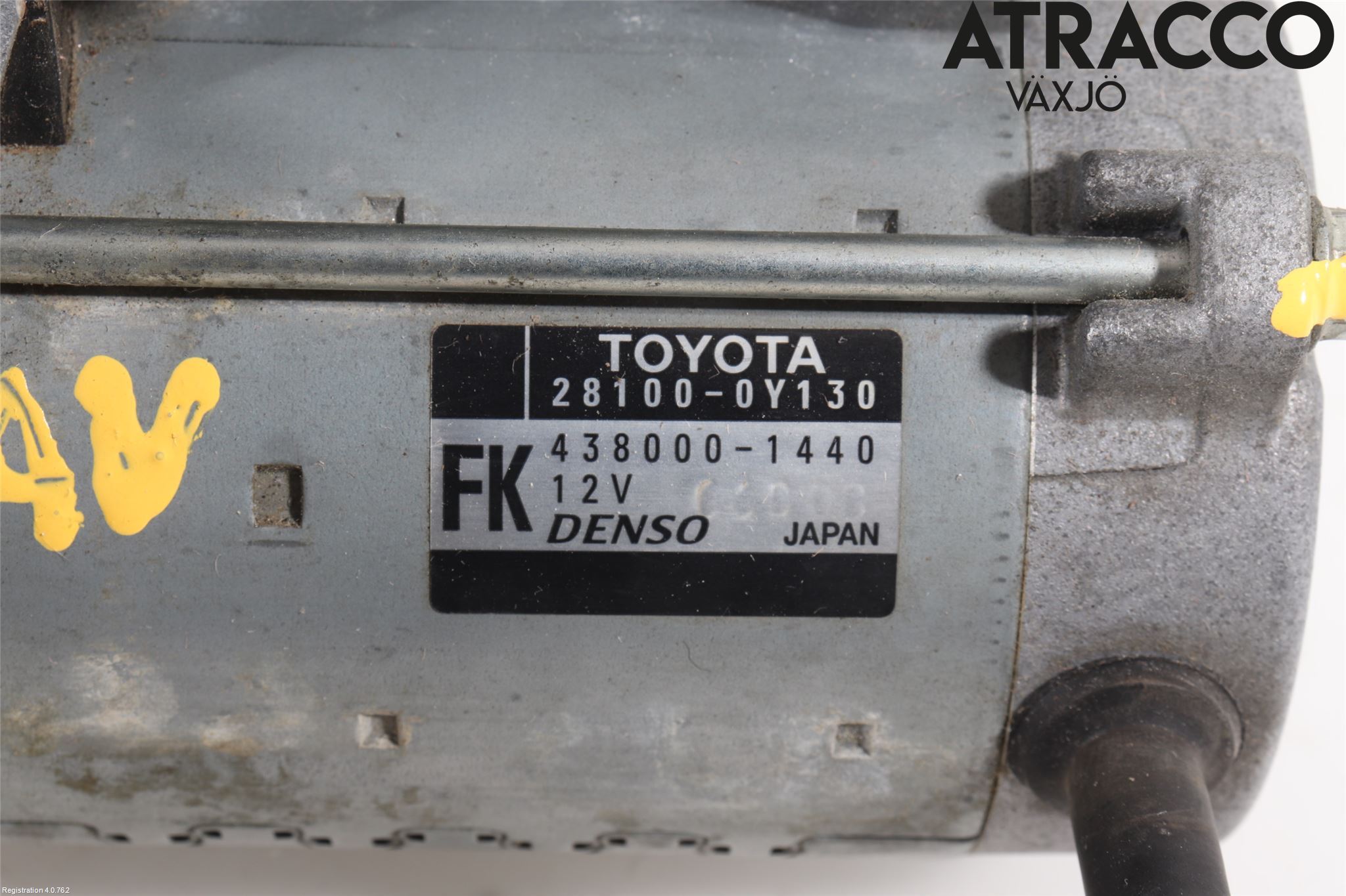 Toyota YARIS XP130 15-20 Startmotor