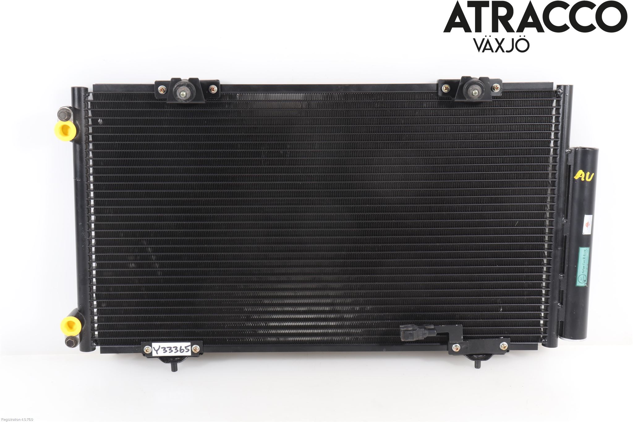 Toyota AVENSIS 98-02 Varme Ac Kondenser-Kjøler