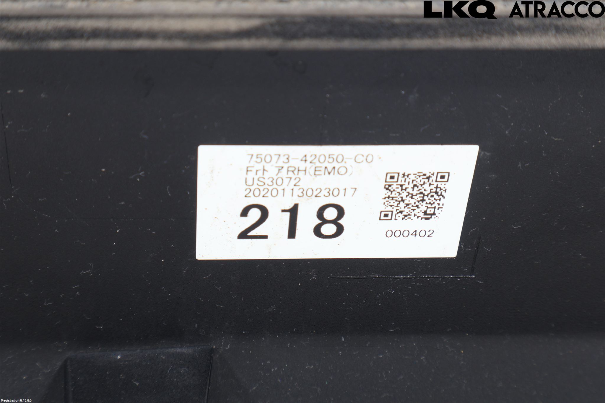 Toyota RAV4 19- List Høyre Side
