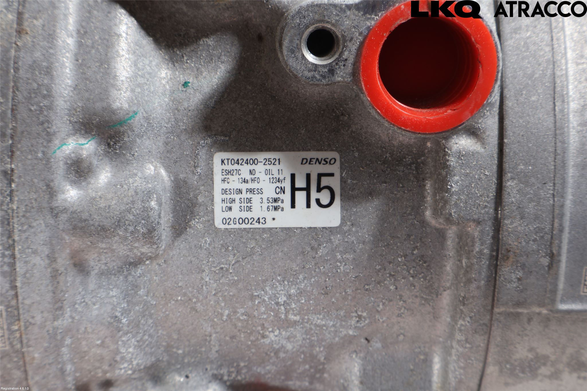 Honda ZR-V 23- Varme Ac Kompressor