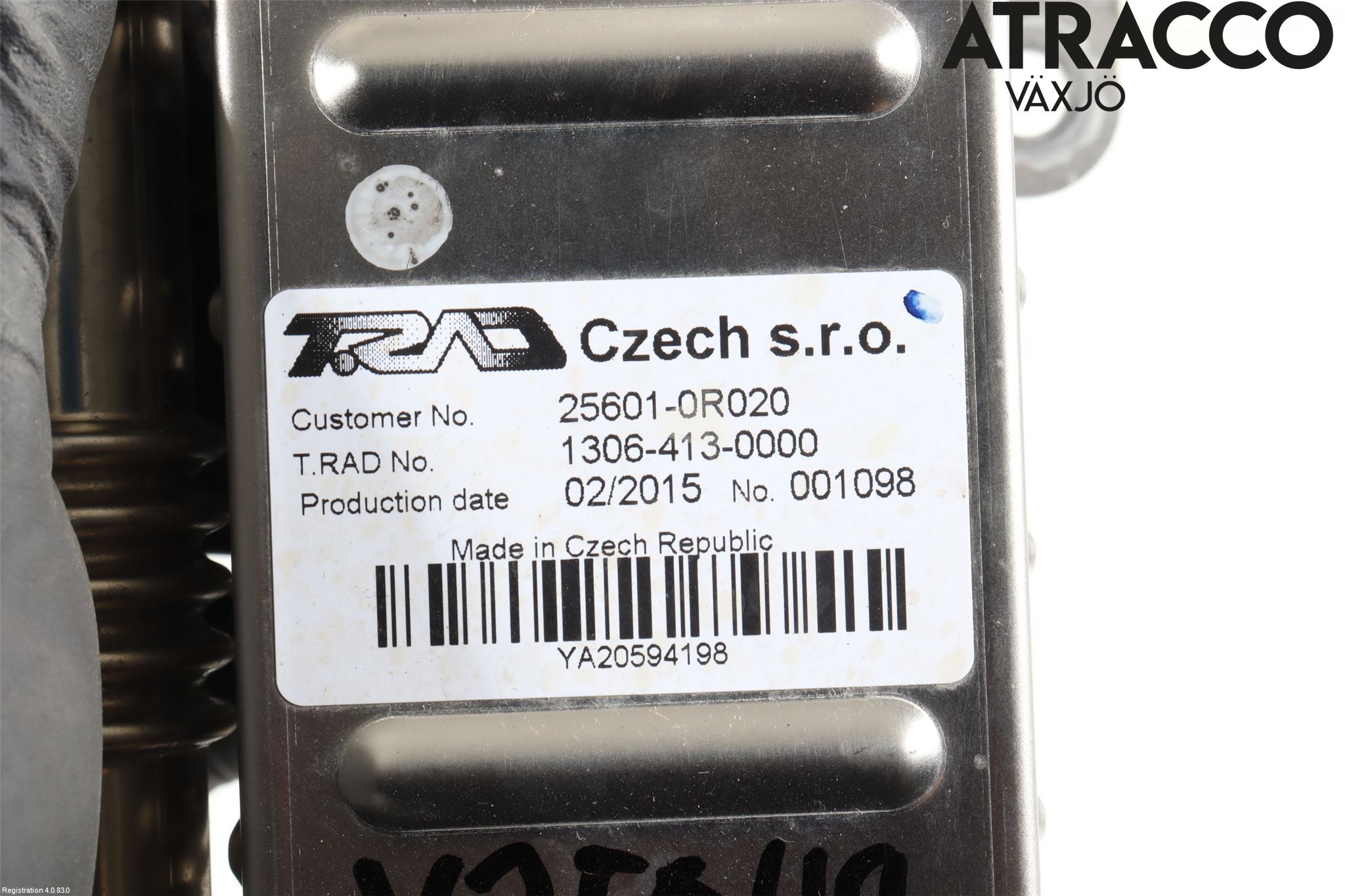 Toyota AURIS 13-19 Eksos Kjøler