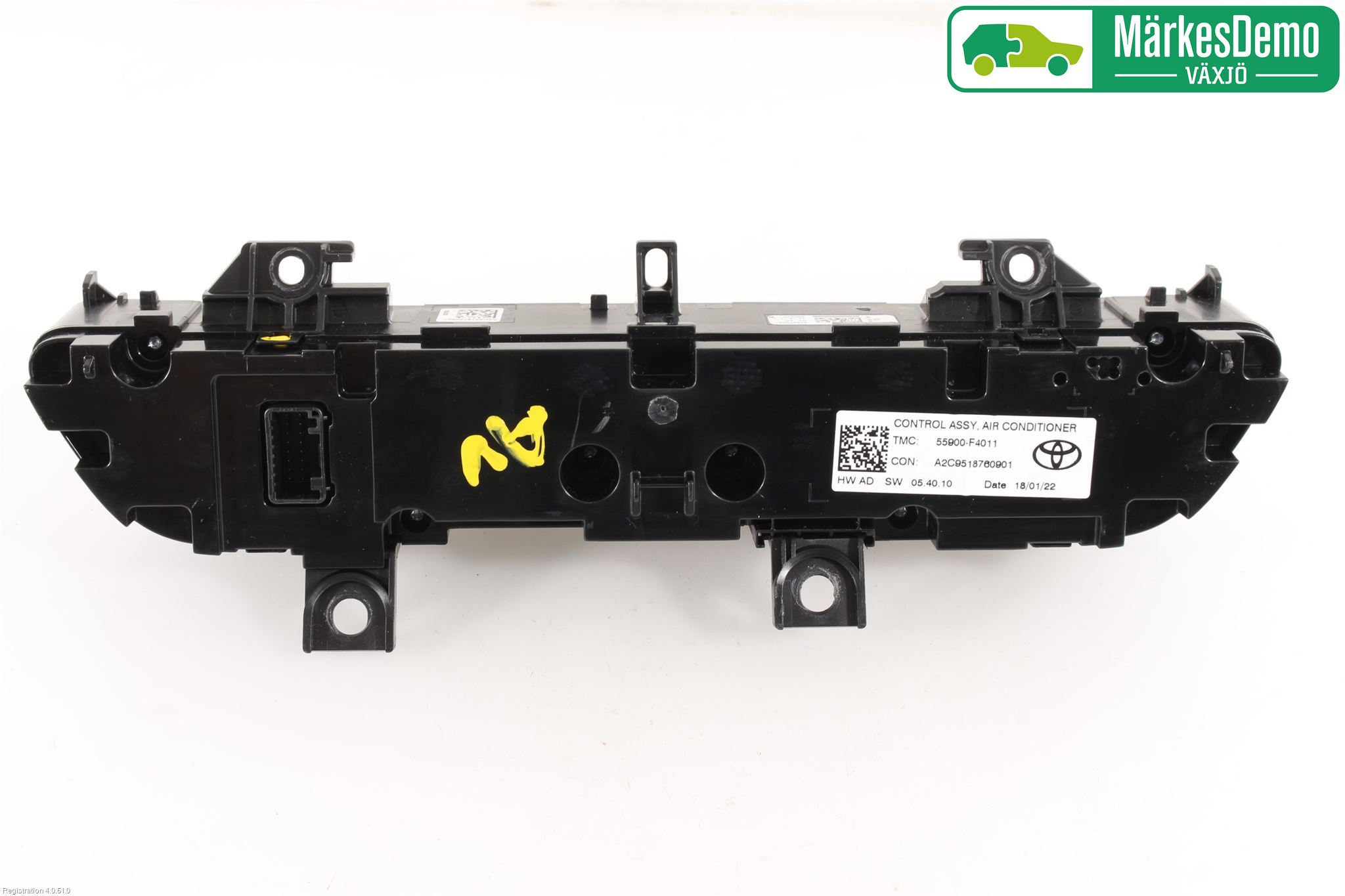 Toyota C-HR 16-23 Varme Ac Betjening-Display