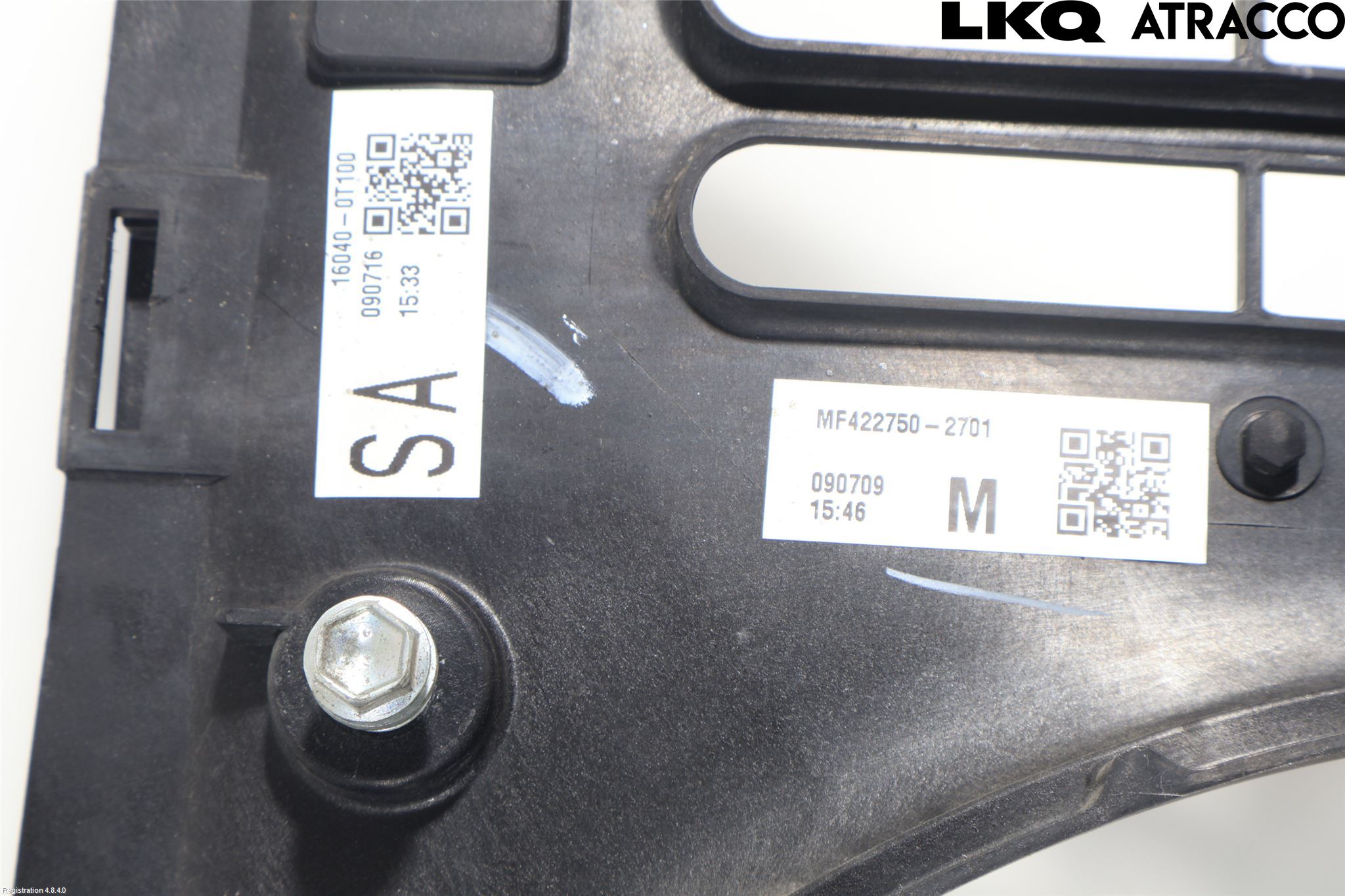 Toyota AVENSIS 09-15 Kjølevifte-Radiator Hus-Kåpe