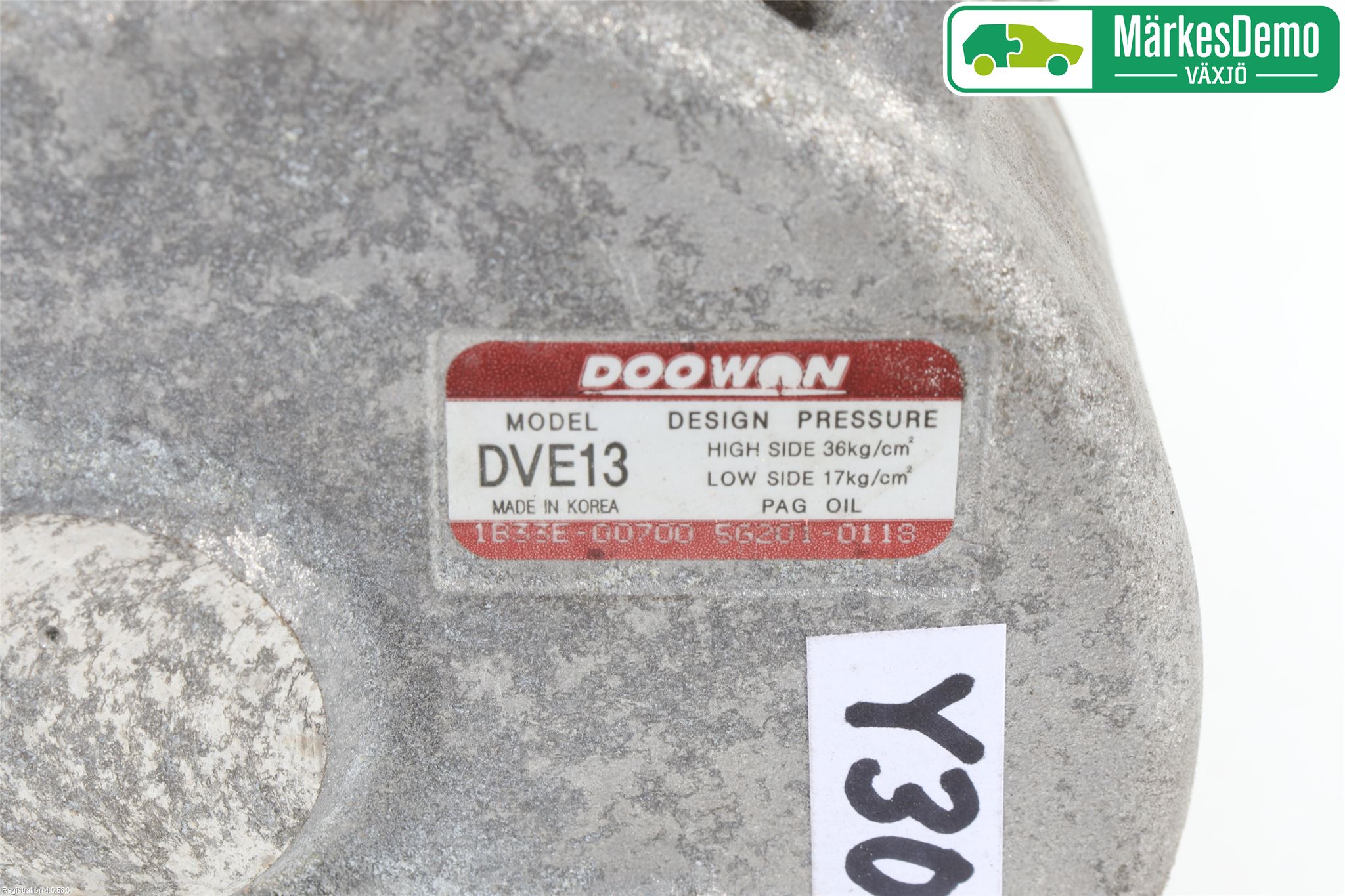 Hyundai i40 16-18 Varme Ac Kompressor